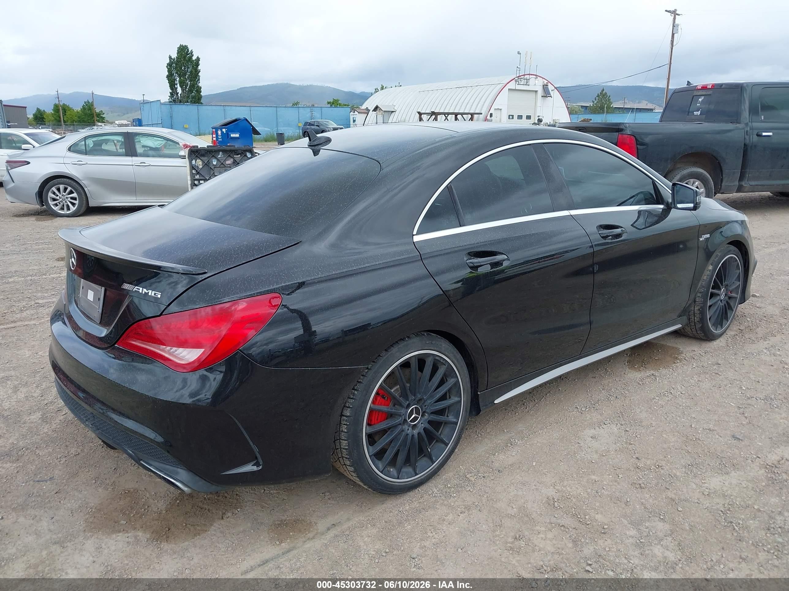 2014 Mercedes-benz Cla 45 Amg 4matic Black vin: WDDSJ5CB3EN135151