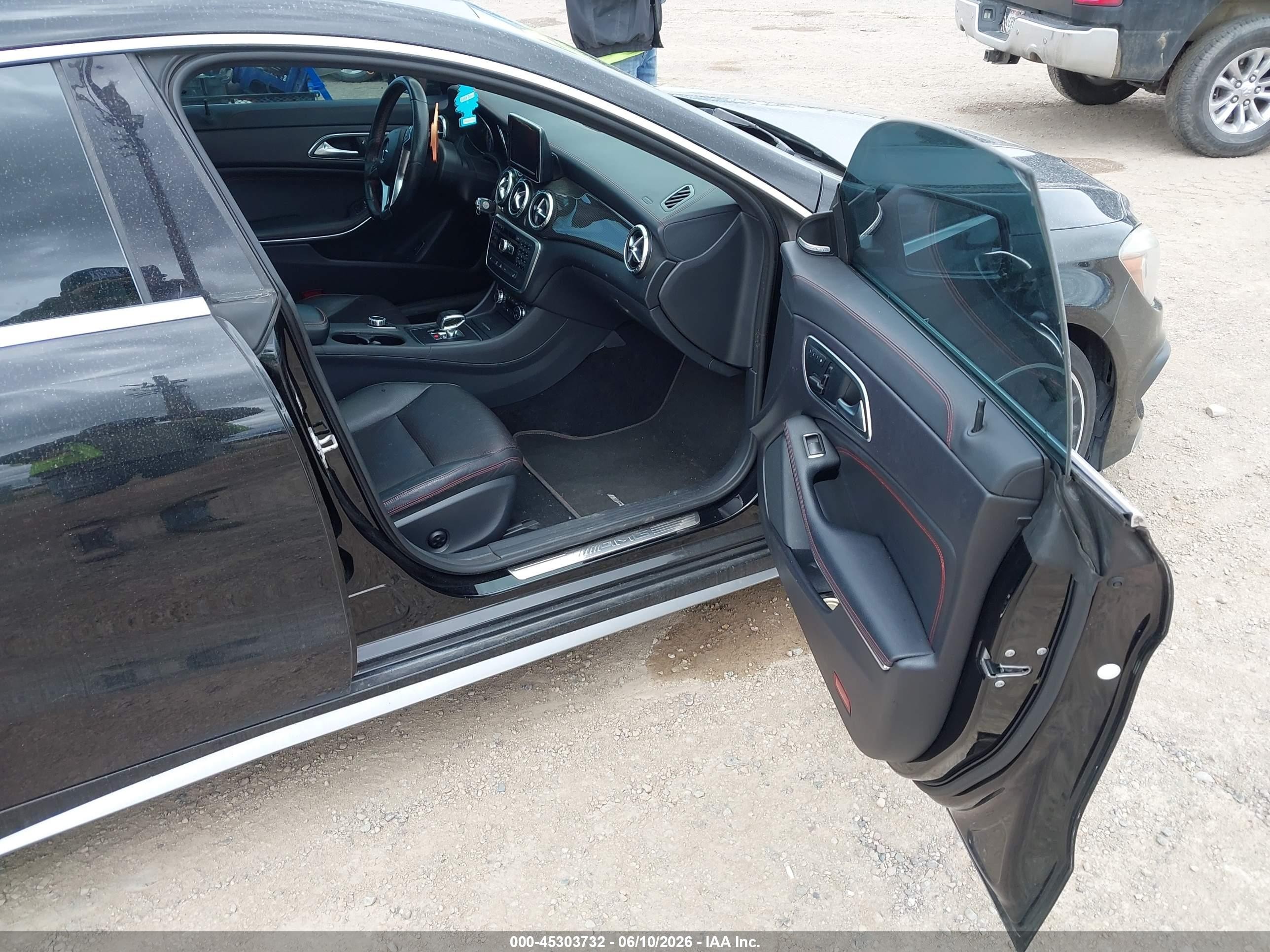 2014 Mercedes-benz Cla 45 Amg 4matic Black vin: WDDSJ5CB3EN135151