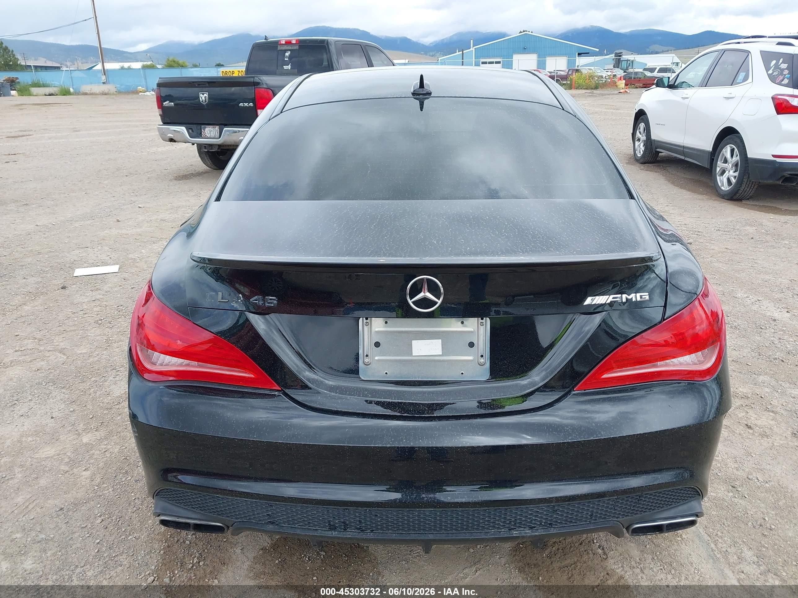 2014 Mercedes-benz Cla 45 Amg 4matic Black vin: WDDSJ5CB3EN135151