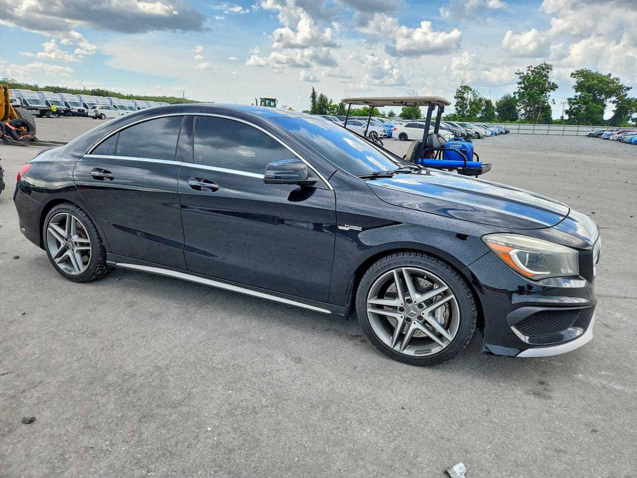 2015 Mercedes-benz Cla 45 Amg Black vin: WDDSJ5CB3FN217172