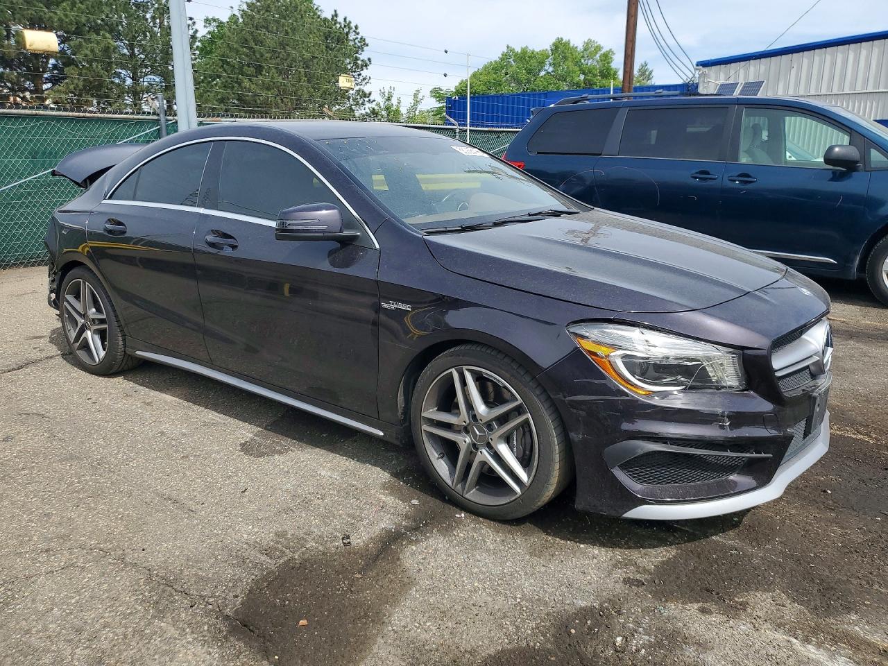 2014 Mercedes-benz Cla 45 Amg Gray vin: WDDSJ5CB4EN100330