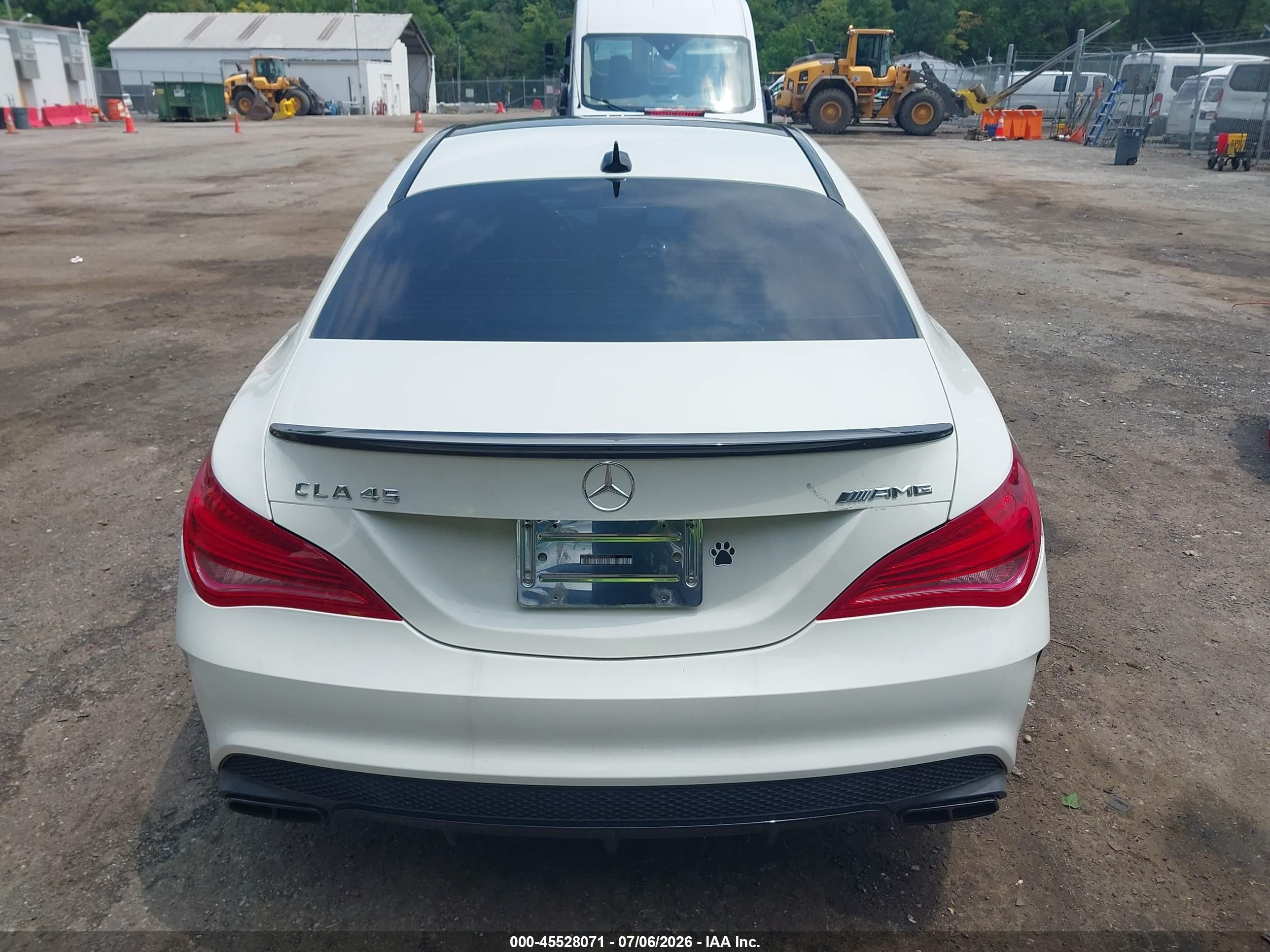 2015 Mercedes-benz Cla 45 Amg 4matic White vin: WDDSJ5CB4FN266414