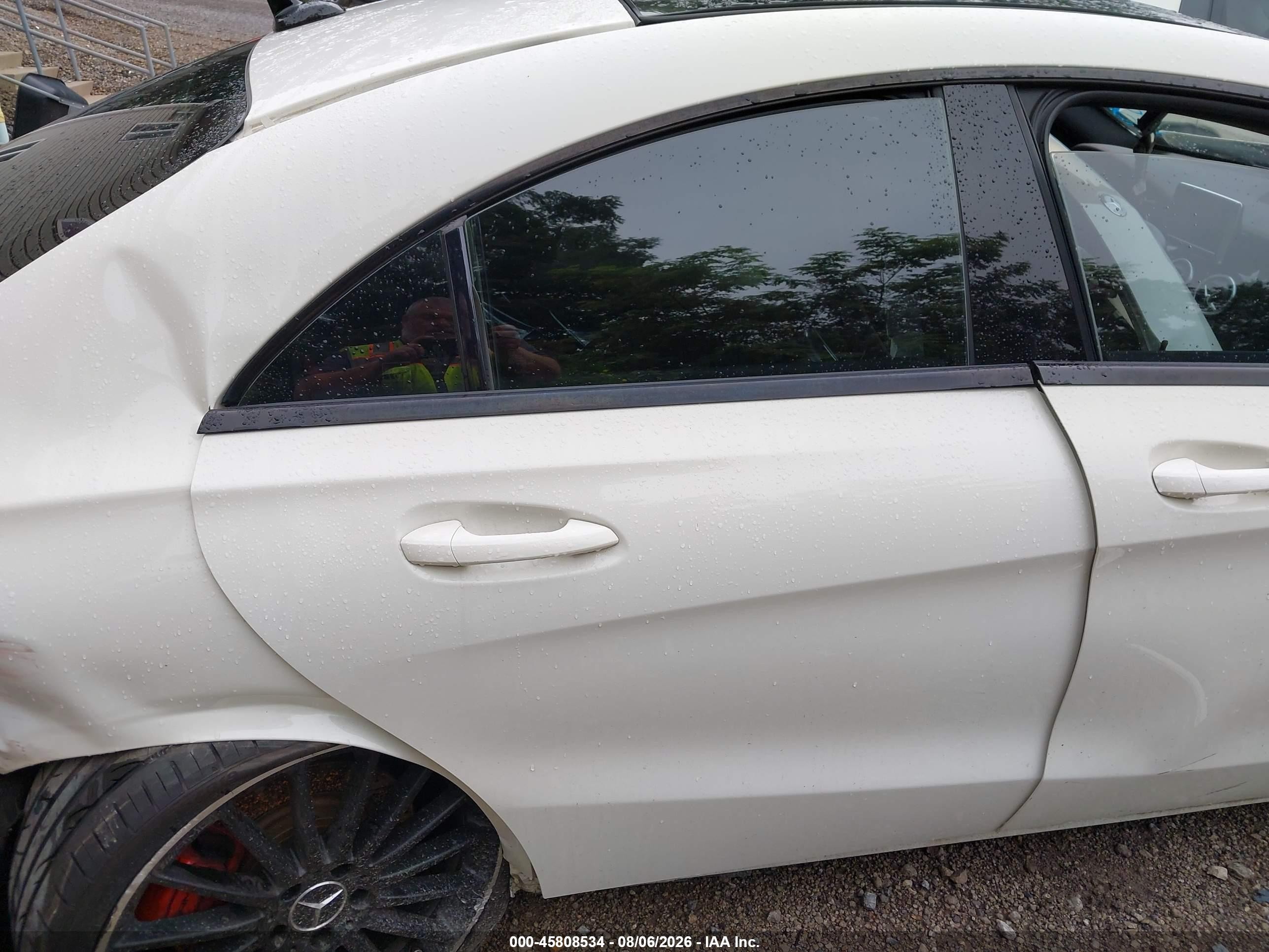 2014 Mercedes-benz Cla 45 Amg 4matic White vin: WDDSJ5CB5EN132073