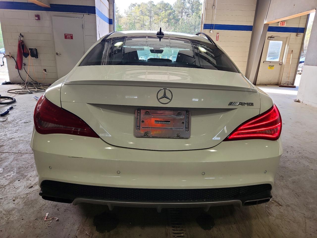 2014 Mercedes-benz Cla 45 Amg White vin: WDDSJ5CB6EN057626