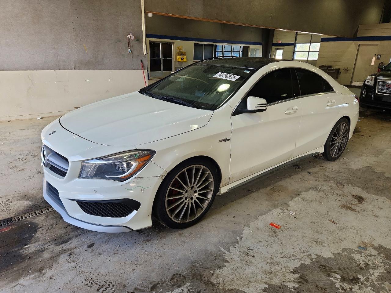 2014 Mercedes-benz Cla 45 Amg White vin: WDDSJ5CB6EN057626