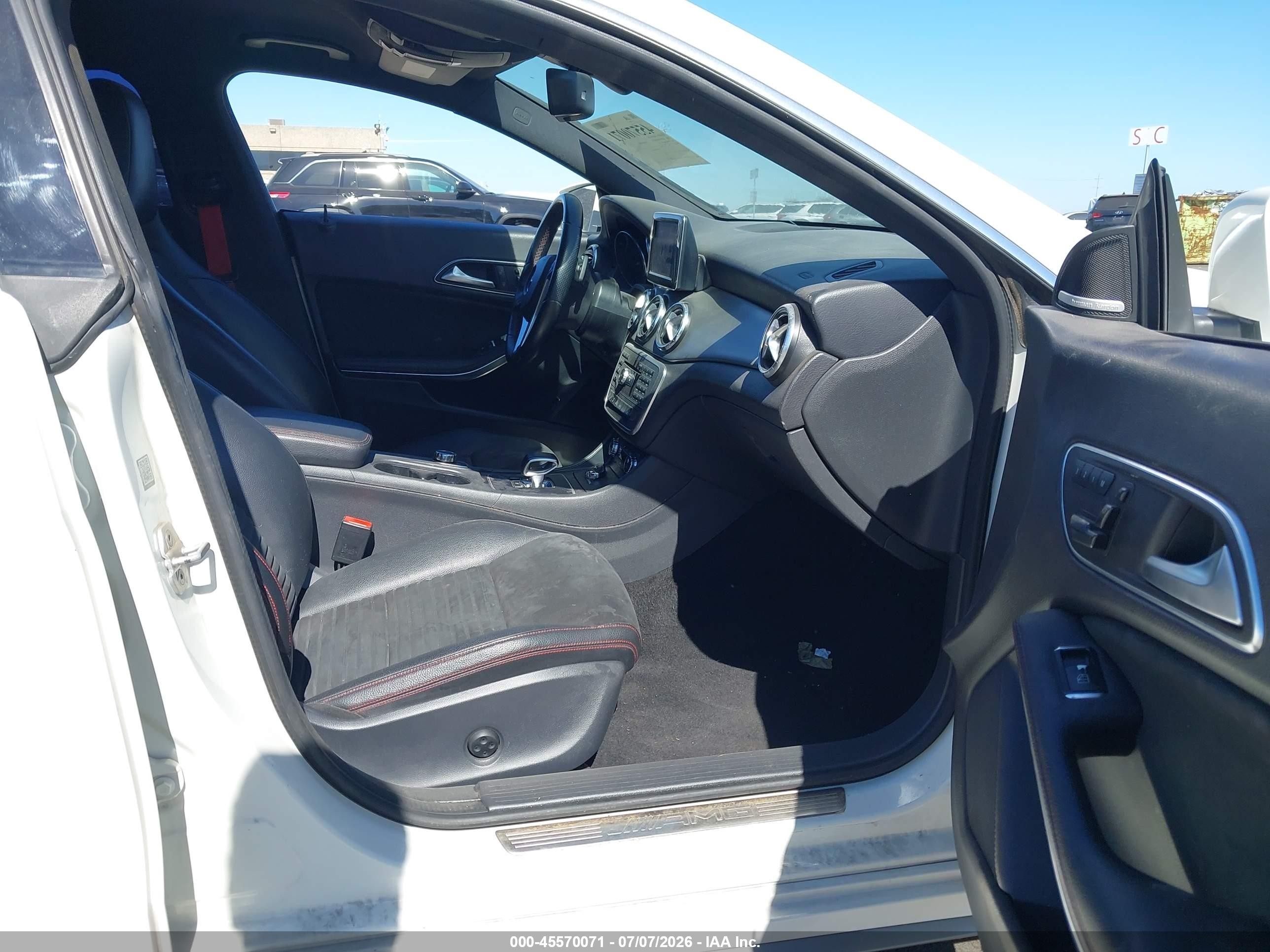 2014 Mercedes-benz Cla 45 Amg 4matic White vin: WDDSJ5CB6EN072529