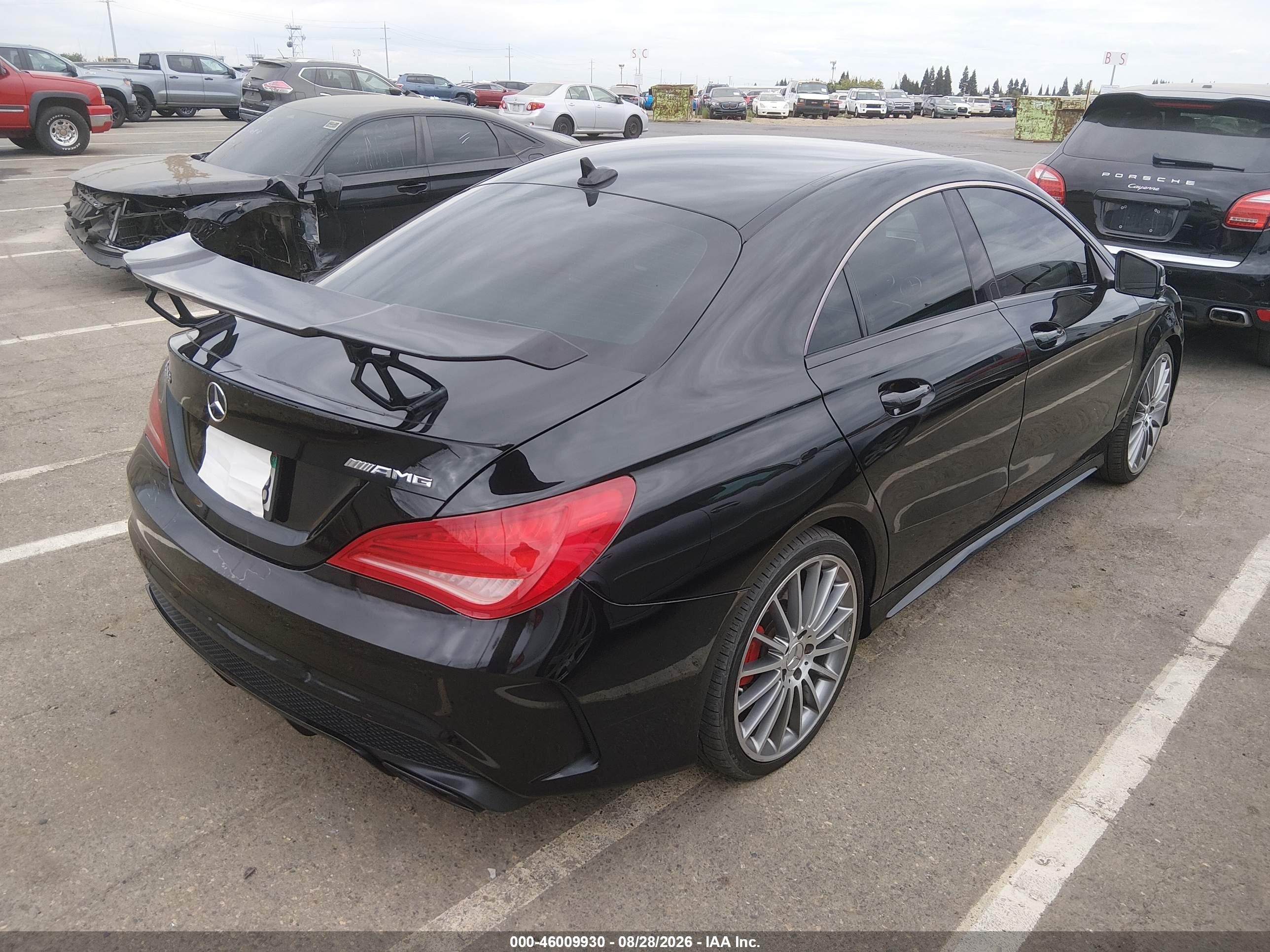 2014 Mercedes-benz Cla 45 Amg 4matic Black vin: WDDSJ5CB6EN074054