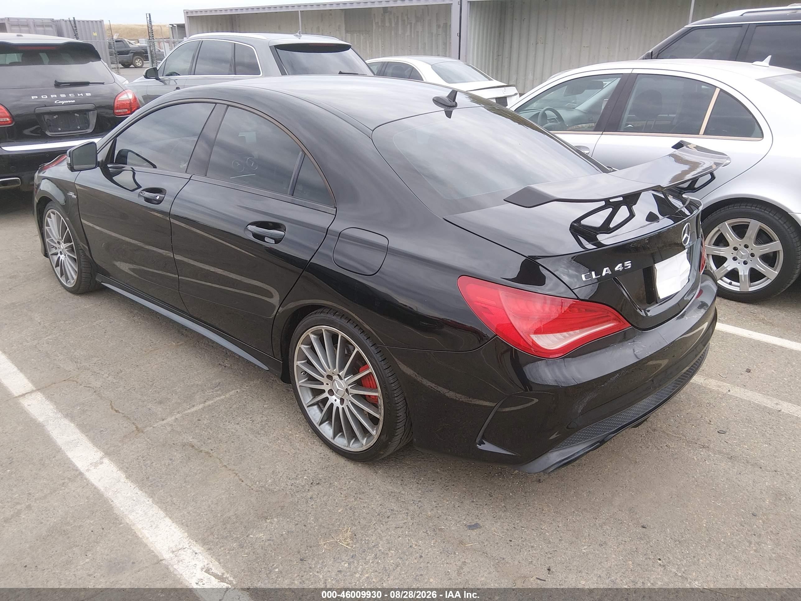 2014 Mercedes-benz Cla 45 Amg 4matic Black vin: WDDSJ5CB6EN074054