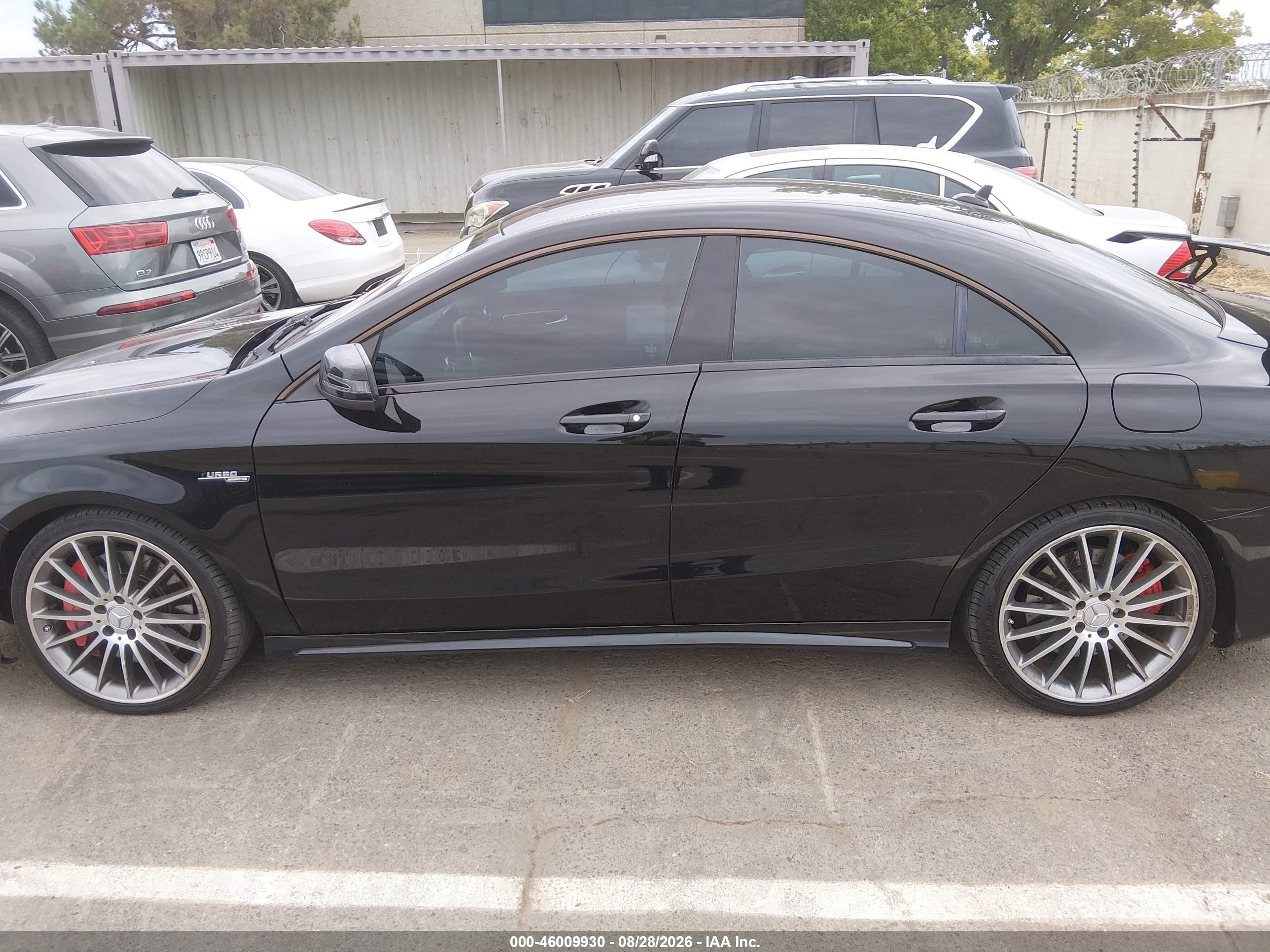 2014 Mercedes-benz Cla 45 Amg 4matic Black vin: WDDSJ5CB6EN074054