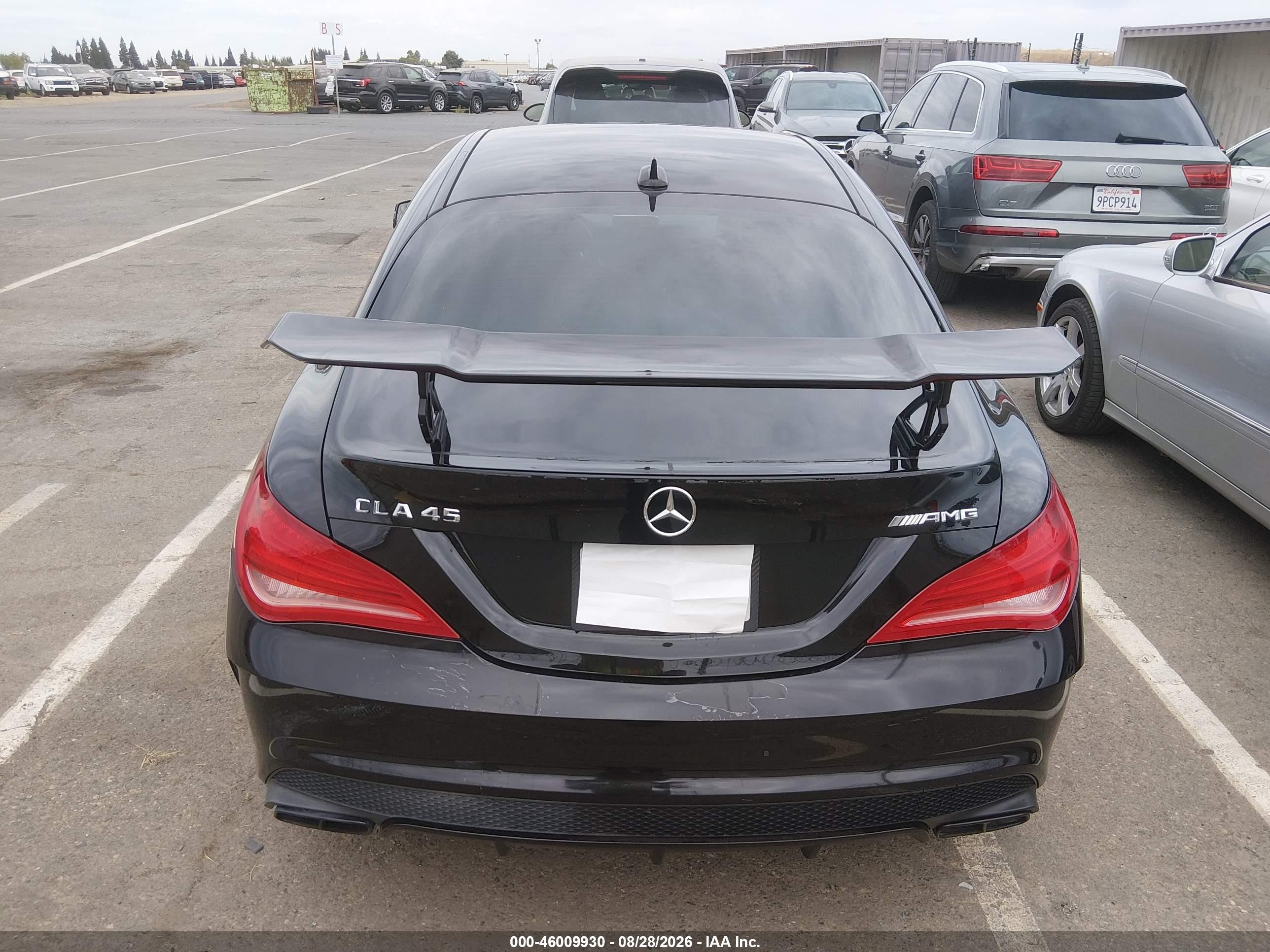 2014 Mercedes-benz Cla 45 Amg 4matic Black vin: WDDSJ5CB6EN074054