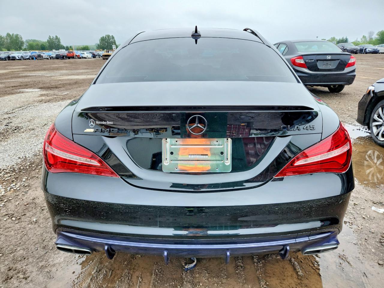 2018 Mercedes-benz Cla 45 Amg Черный vin: WDDSJ5CB6JN524876