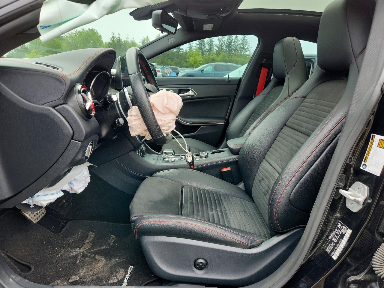 2018 Mercedes-benz Cla 45 Amg Черный vin: WDDSJ5CB6JN524876