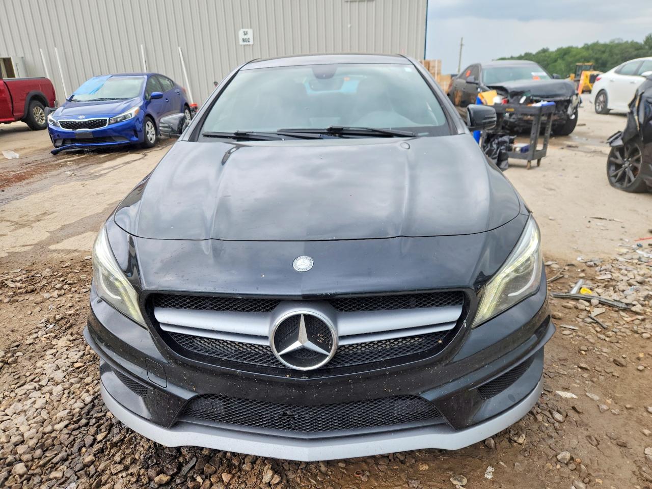 2014 Mercedes-benz Cla 45 Amg Черный vin: WDDSJ5CB7EN090358