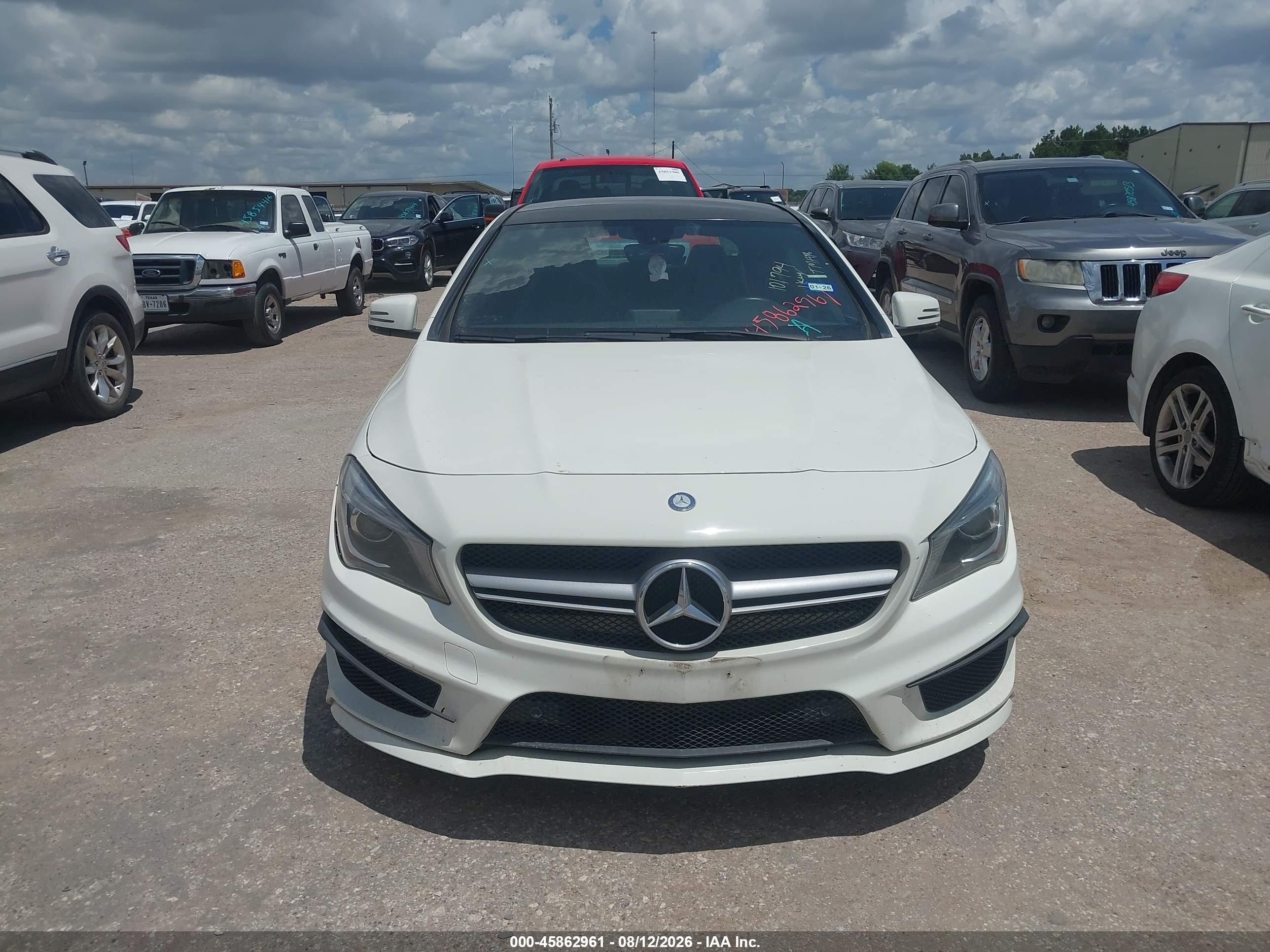 2014 Mercedes-benz Cla 45 Amg 4matic White vin: WDDSJ5CB7EN101794