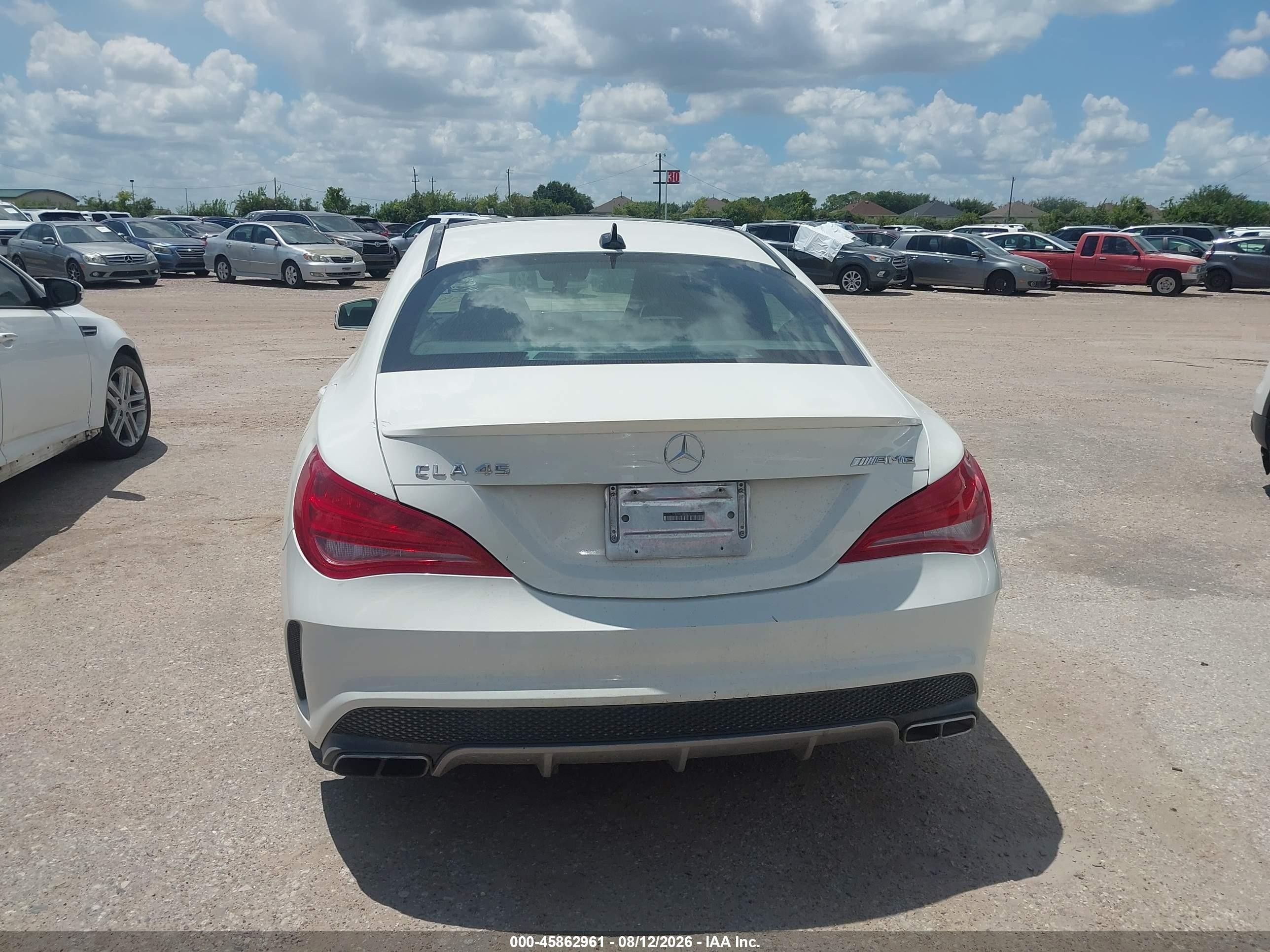 2014 Mercedes-benz Cla 45 Amg 4matic White vin: WDDSJ5CB7EN101794