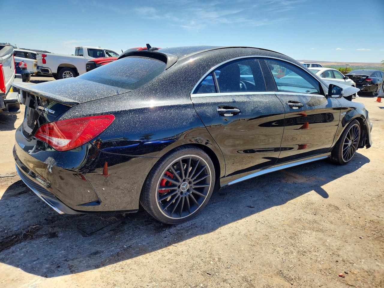 2014 Mercedes-benz Cla 45 Amg Черный vin: WDDSJ5CB7EN115307