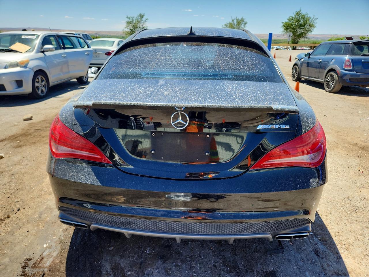 2014 Mercedes-benz Cla 45 Amg Черный vin: WDDSJ5CB7EN115307