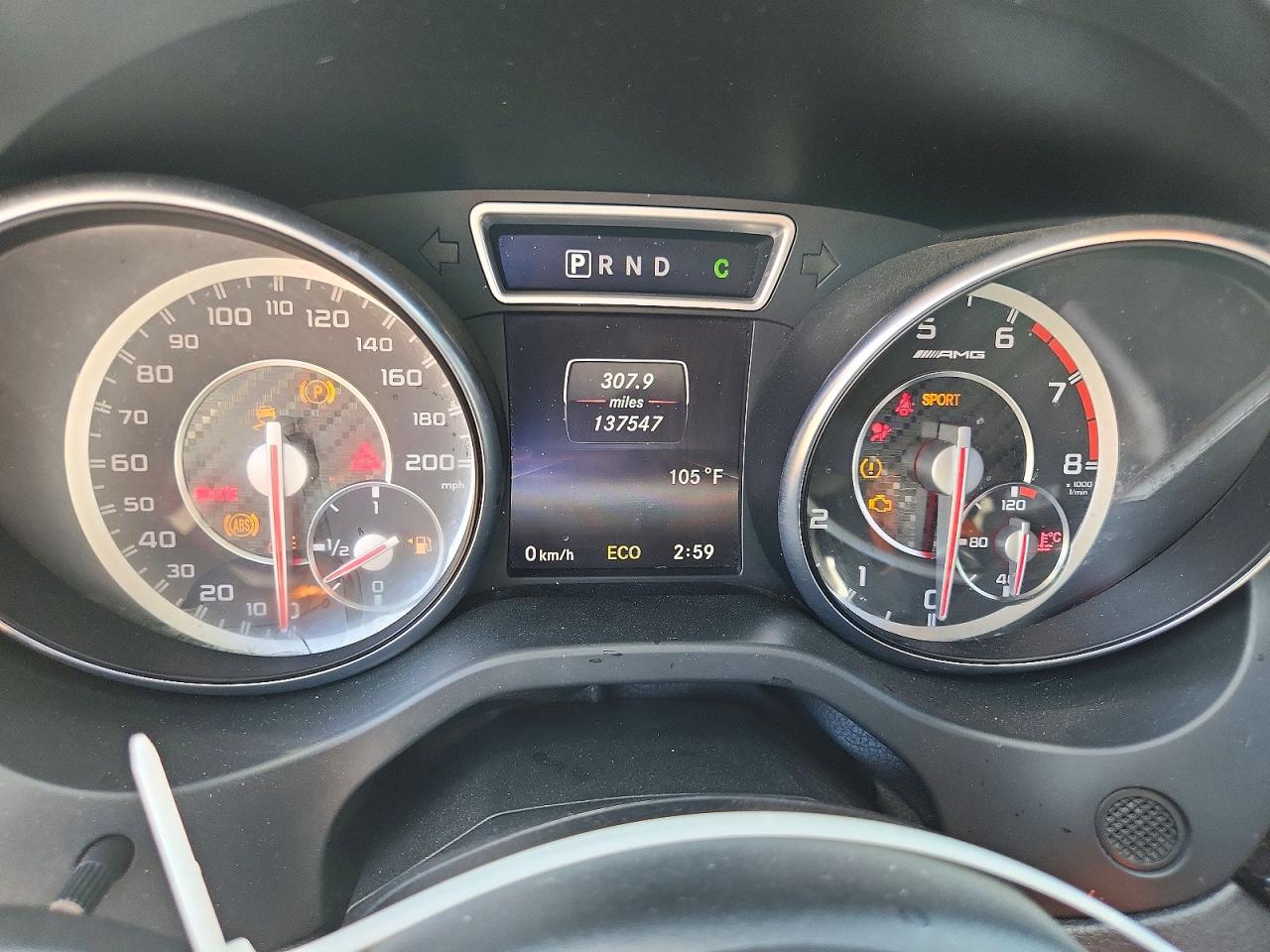 2014 Mercedes-benz Cla 45 Amg Черный vin: WDDSJ5CB7EN115307
