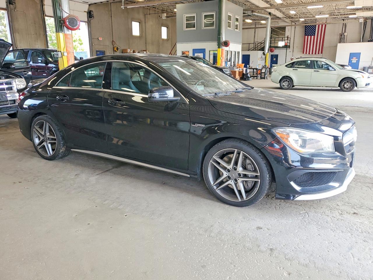 2014 Mercedes-benz Cla 45 Amg Black vin: WDDSJ5CB7EN117834