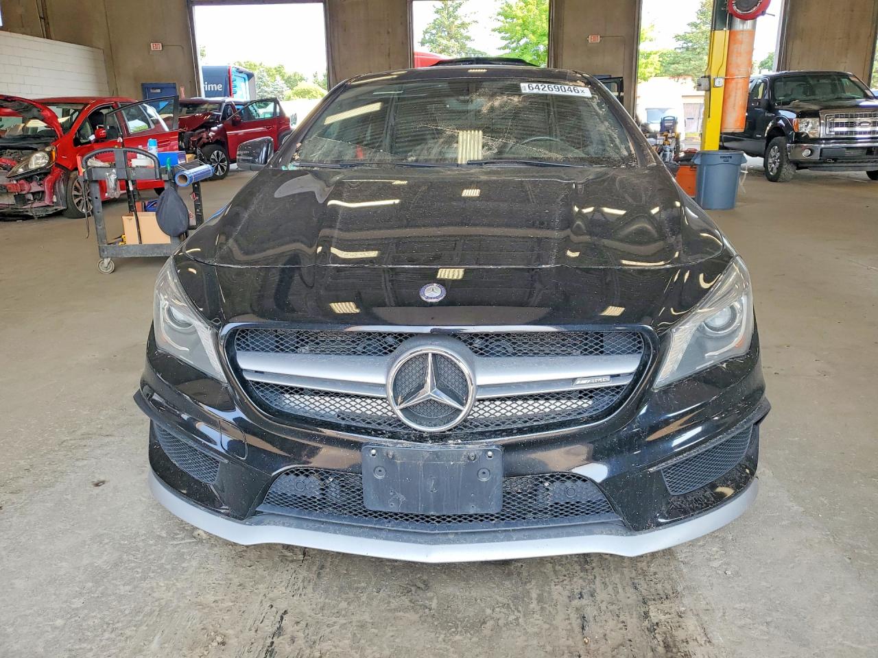 2014 Mercedes-benz Cla 45 Amg Black vin: WDDSJ5CB7EN117834