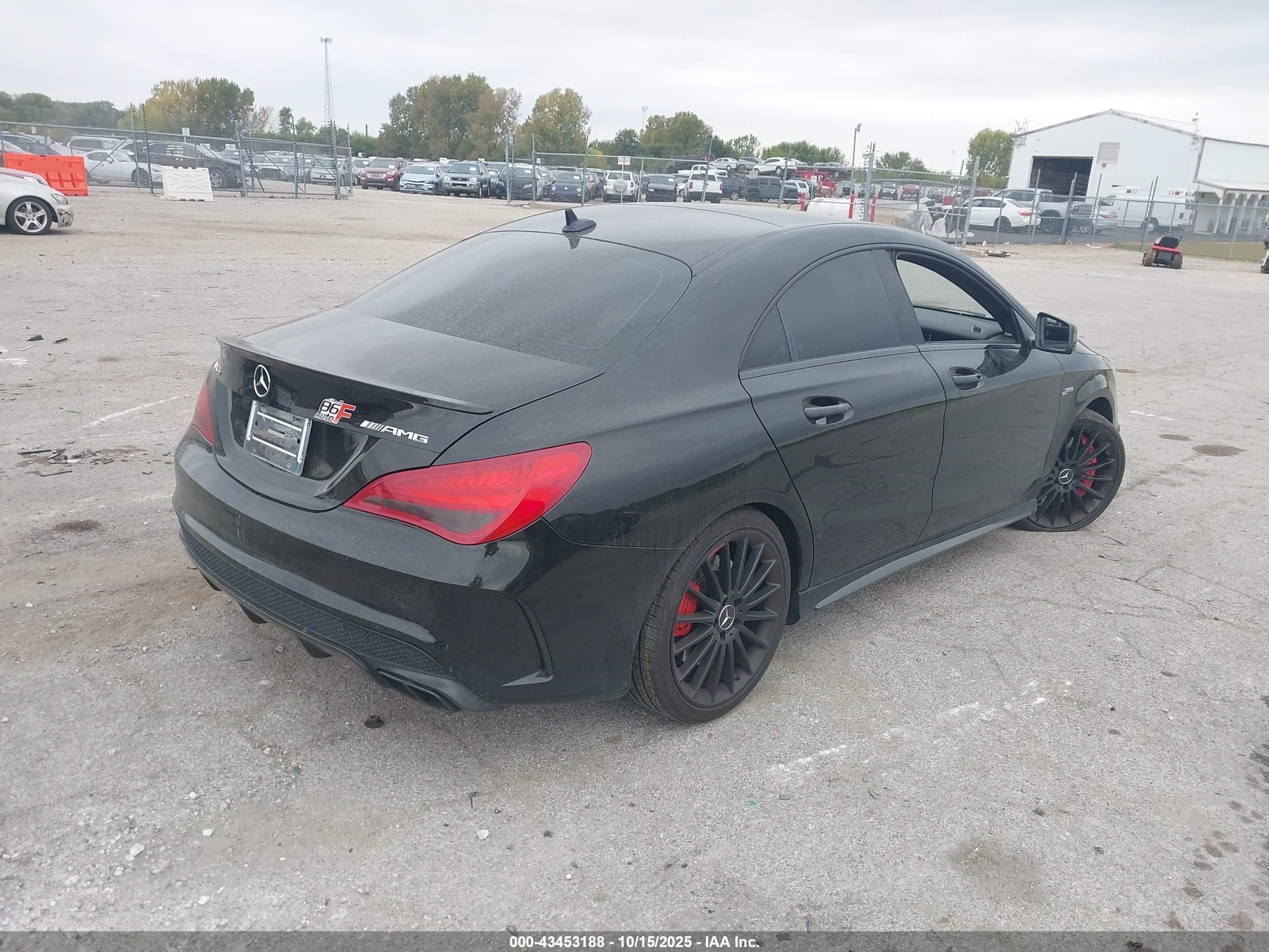 2014 Mercedes-benz Cla 45 Amg 4matic Black vin: WDDSJ5CB7EN144774