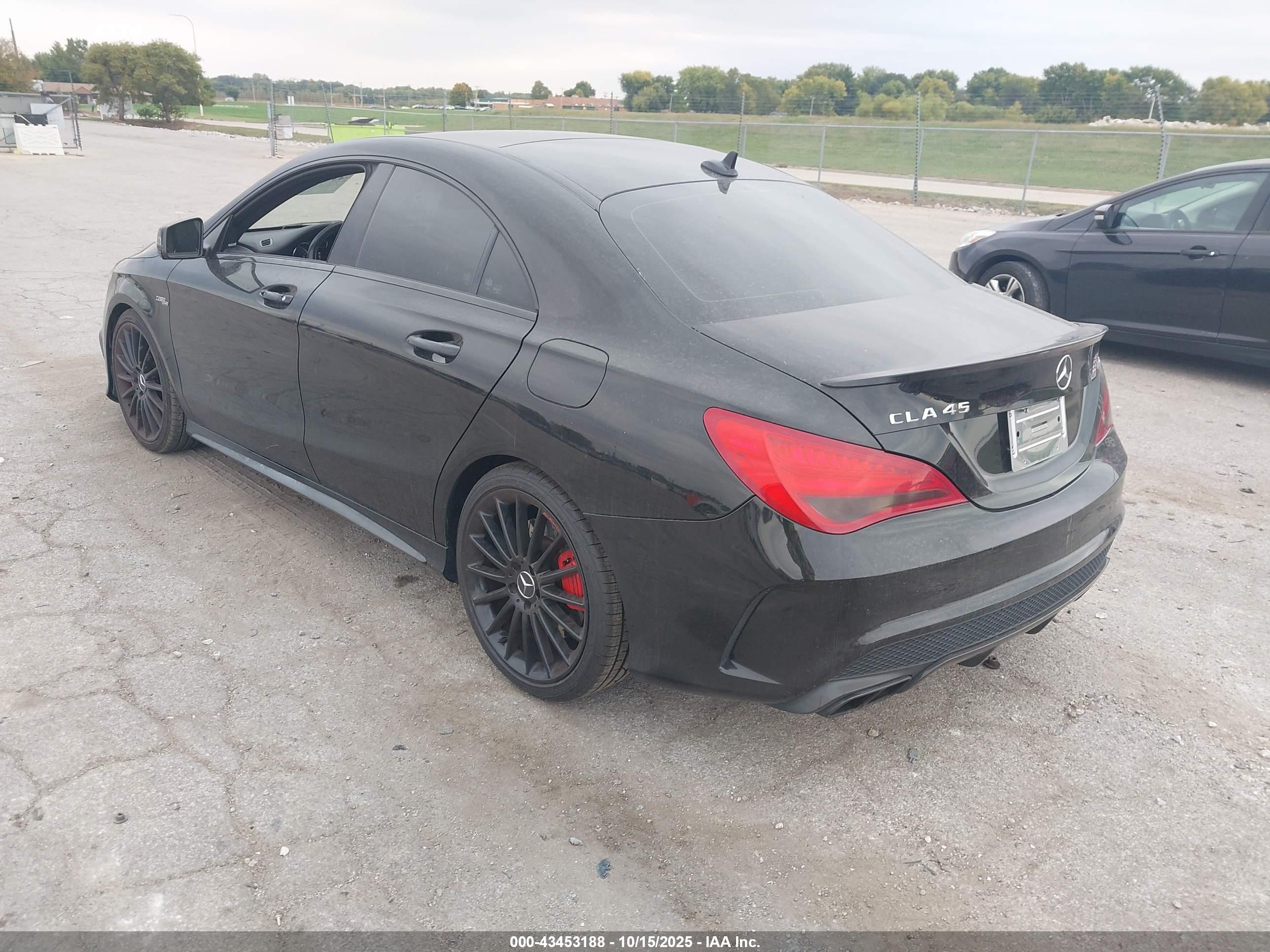 2014 Mercedes-benz Cla 45 Amg 4matic Black vin: WDDSJ5CB7EN144774