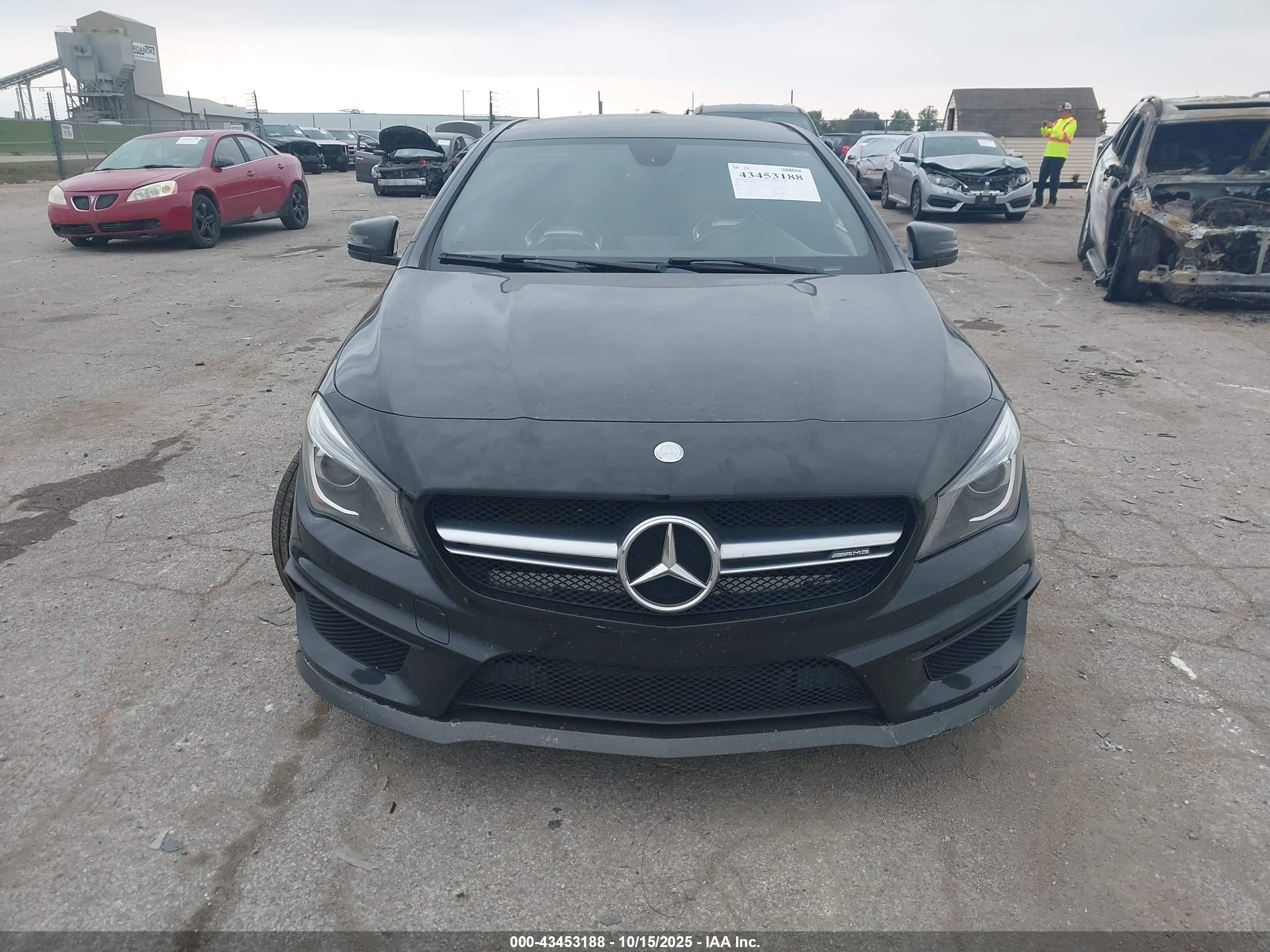 2014 Mercedes-benz Cla 45 Amg 4matic Black vin: WDDSJ5CB7EN144774