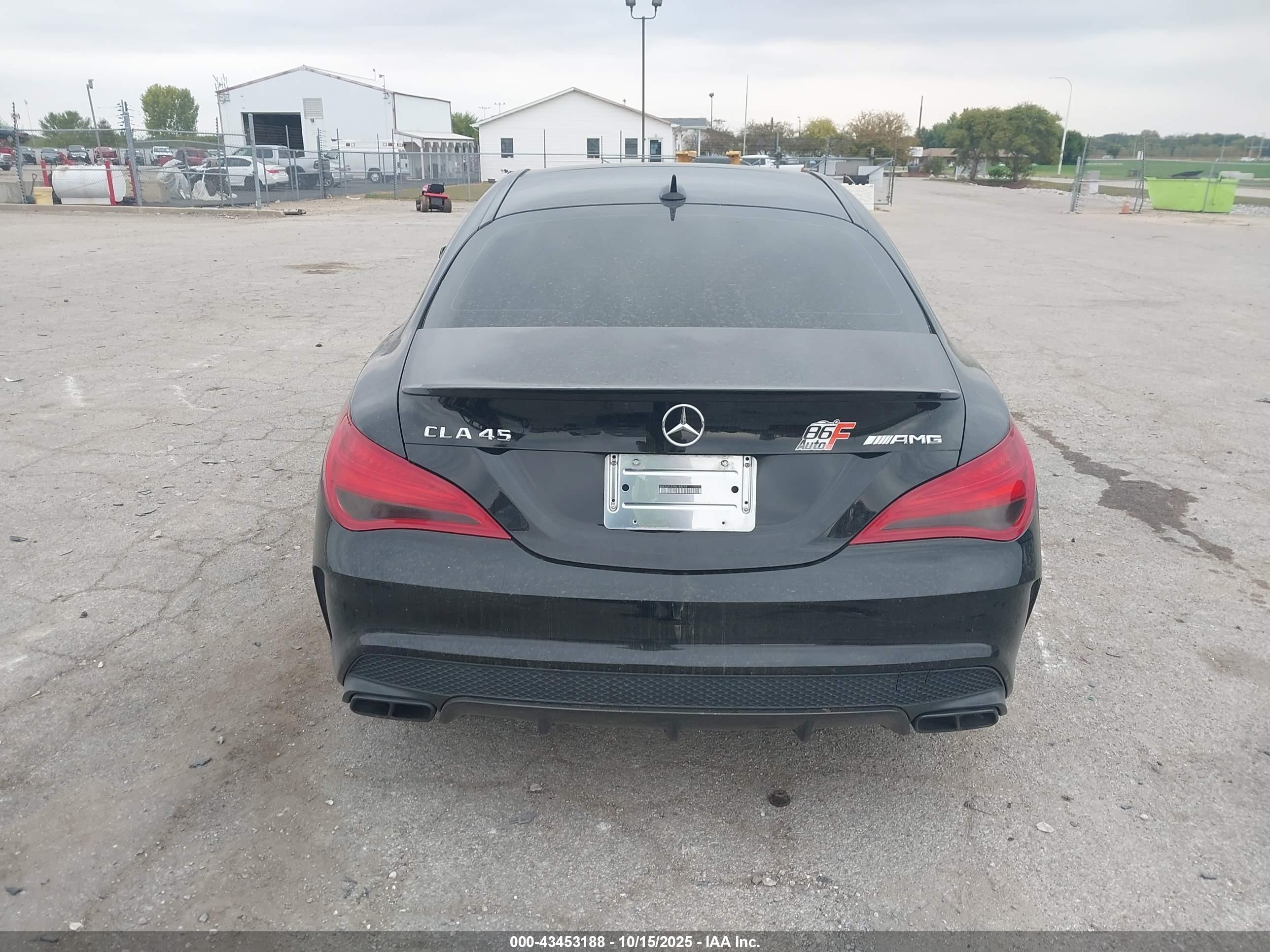 2014 Mercedes-benz Cla 45 Amg 4matic Black vin: WDDSJ5CB7EN144774