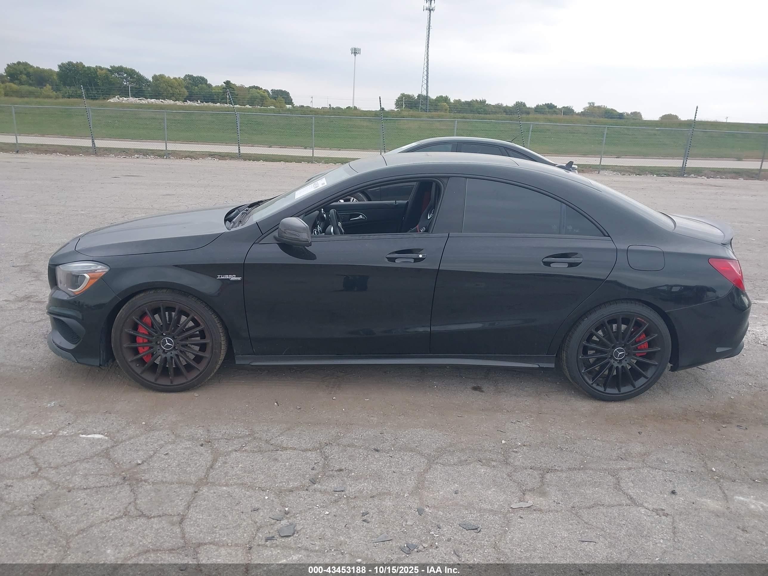 2014 Mercedes-benz Cla 45 Amg 4matic Black vin: WDDSJ5CB7EN144774