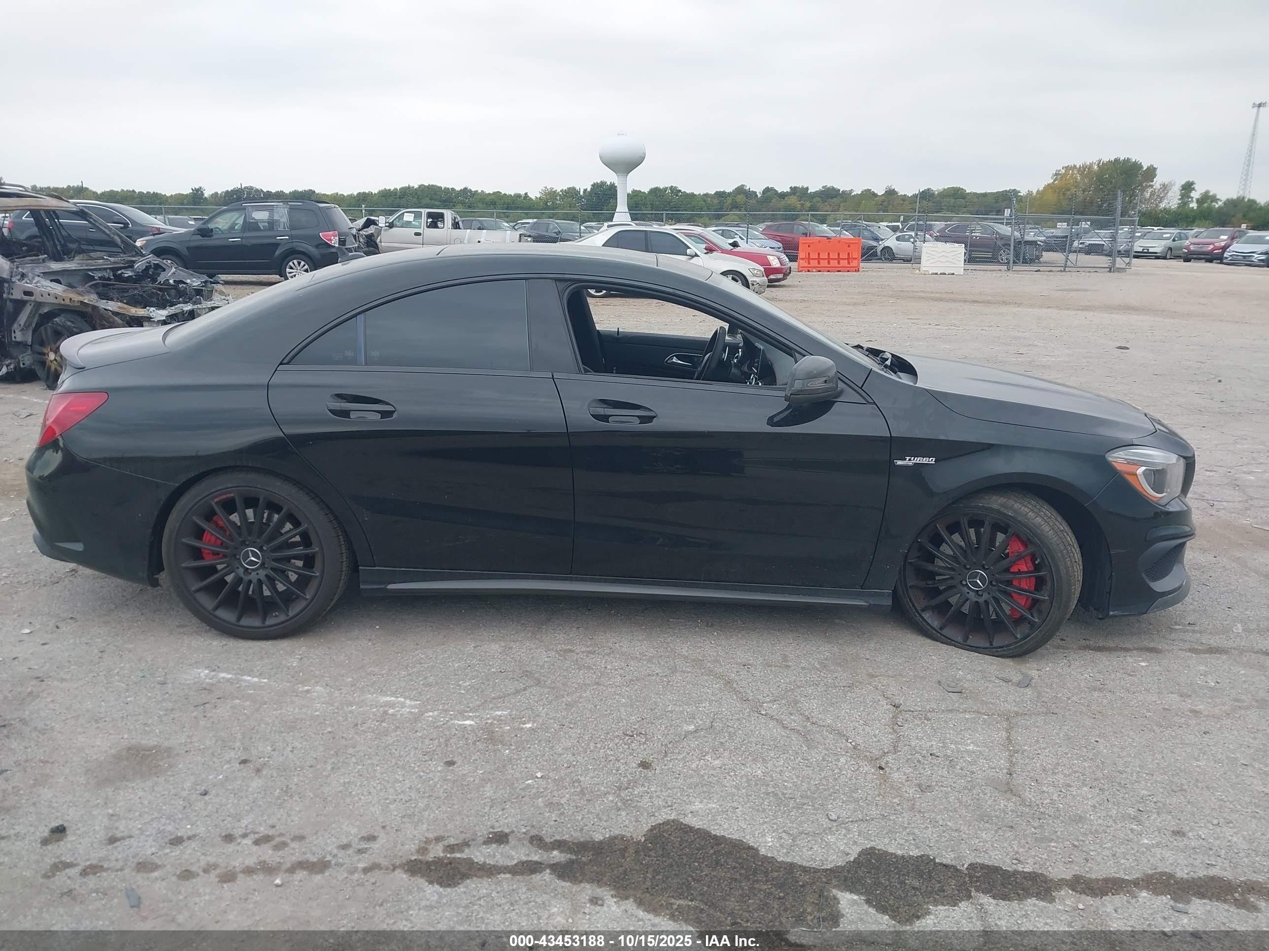 2014 Mercedes-benz Cla 45 Amg 4matic Black vin: WDDSJ5CB7EN144774