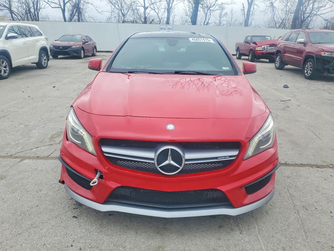 2015 Mercedes-benz Cla 45 Amg Red vin: WDDSJ5CB9FN166776