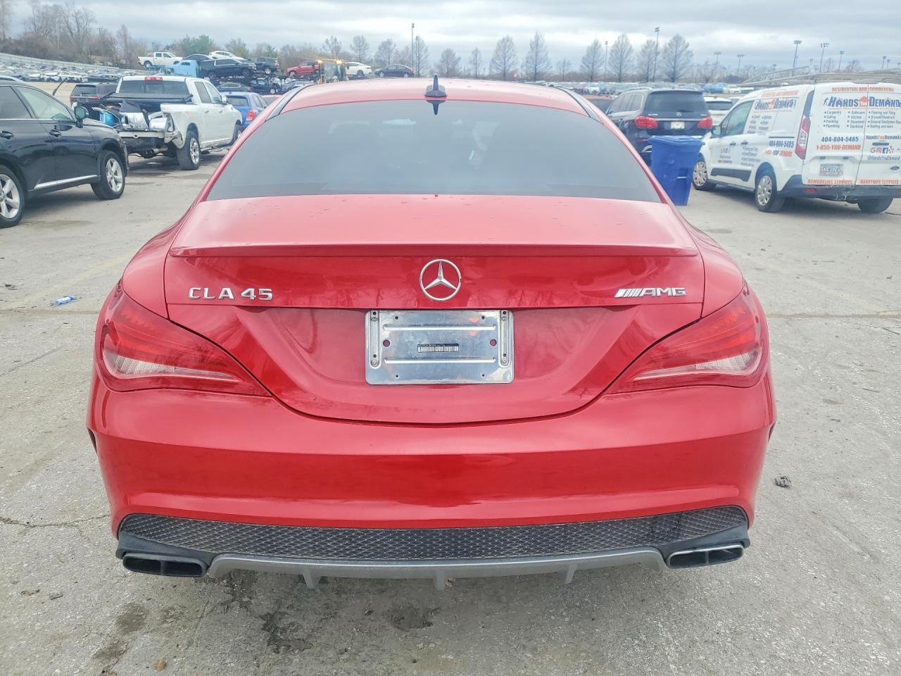 2015 Mercedes-benz Cla 45 Amg Red vin: WDDSJ5CB9FN166776
