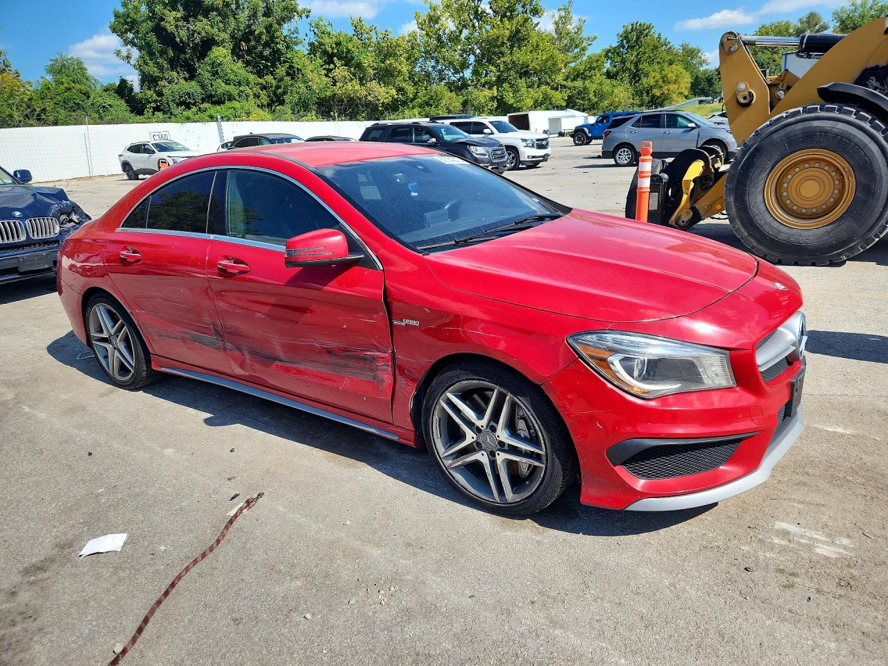 2015 Mercedes-benz Cla 45 Amg Red vin: WDDSJ5CB9FN256560