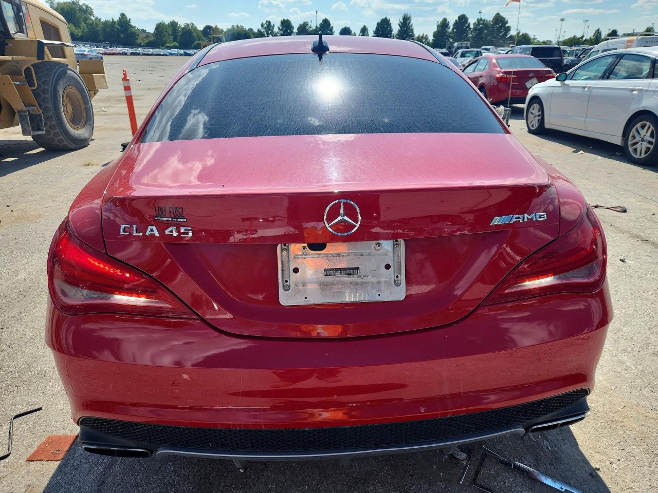 2015 Mercedes-benz Cla 45 Amg Red vin: WDDSJ5CB9FN256560