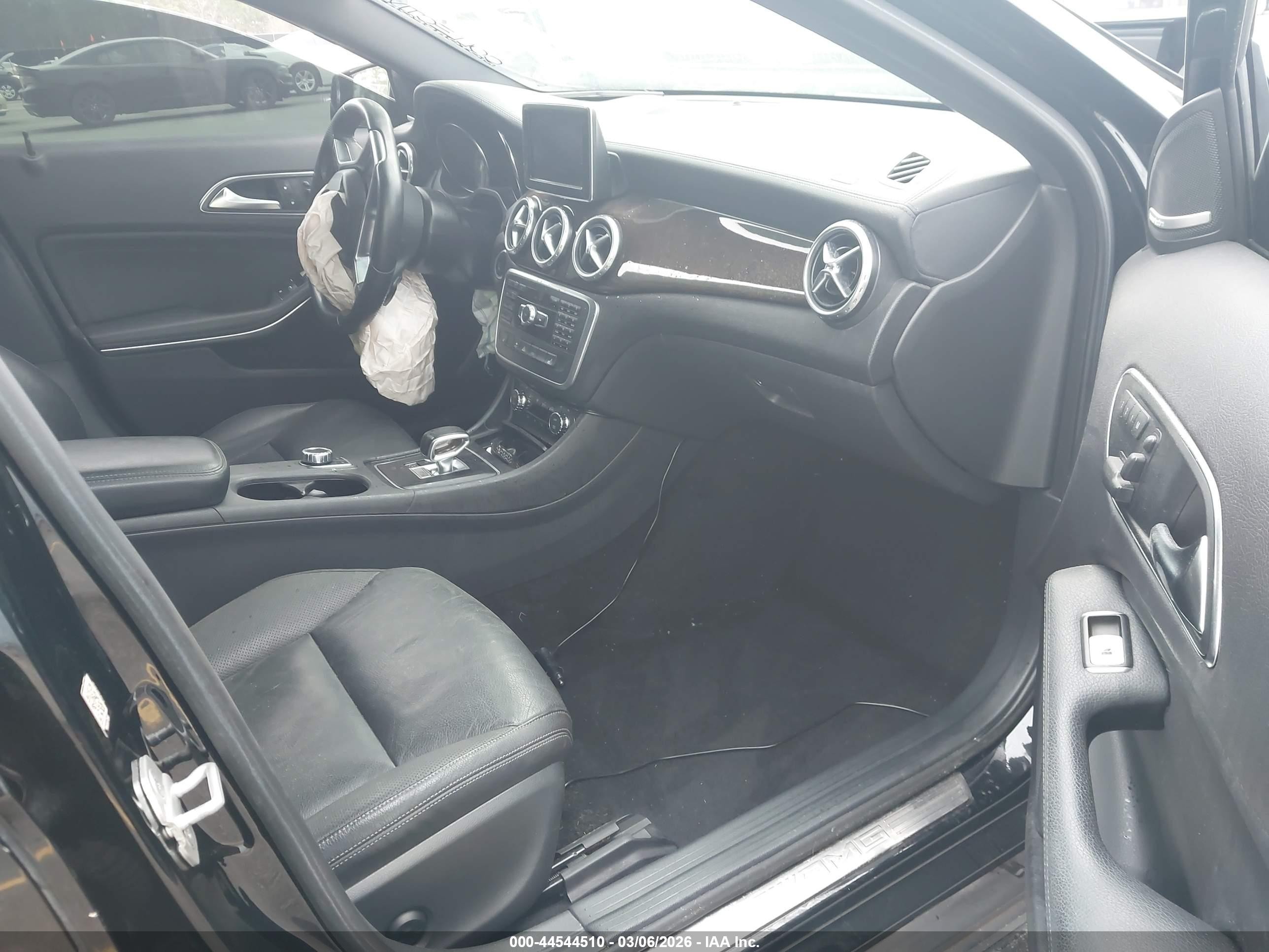 2015 Mercedes-benz Gla 45 Amg 4matic Black vin: WDDTG5CB0FJ046116