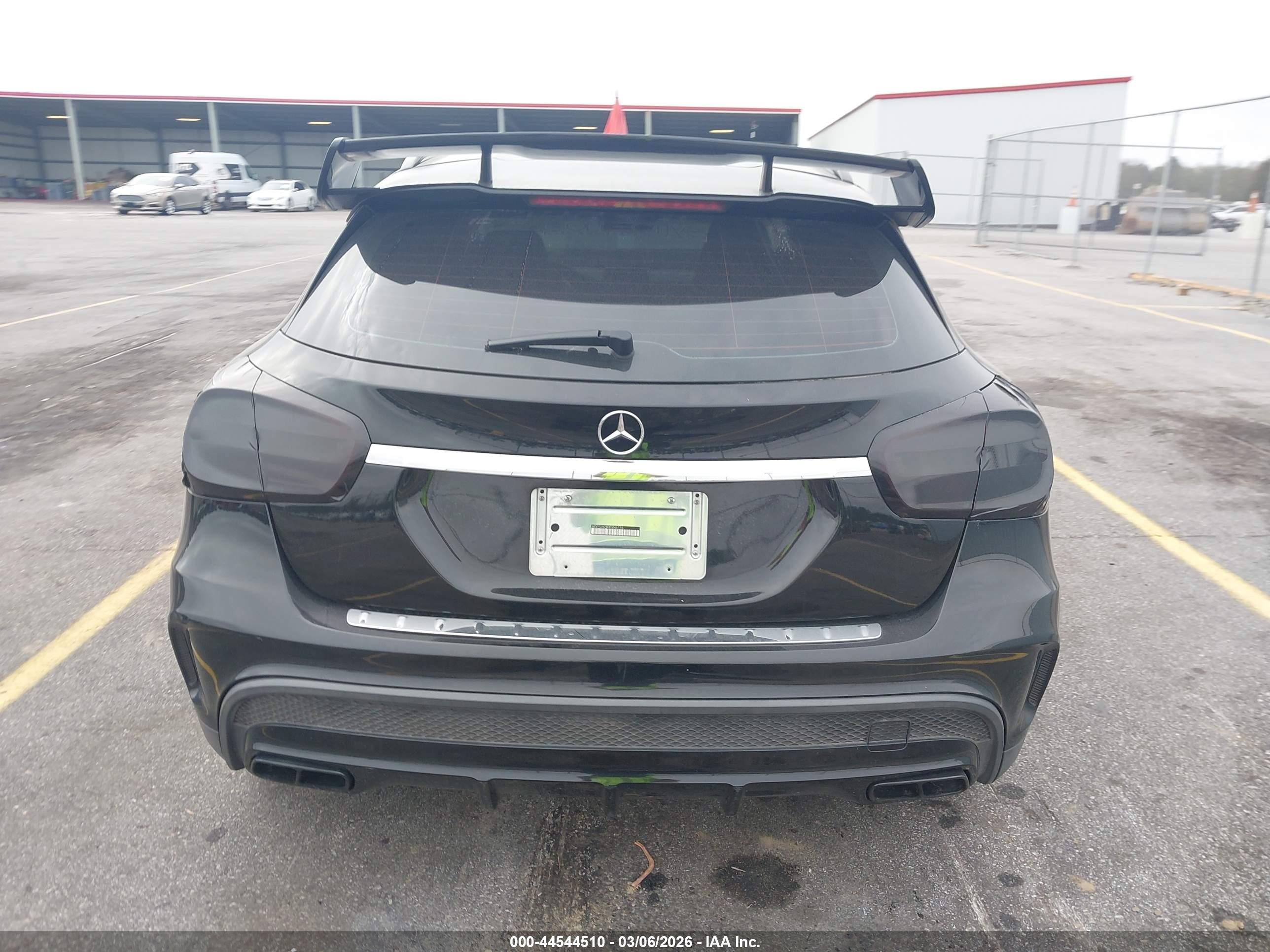 2015 Mercedes-benz Gla 45 Amg 4matic Black vin: WDDTG5CB0FJ046116