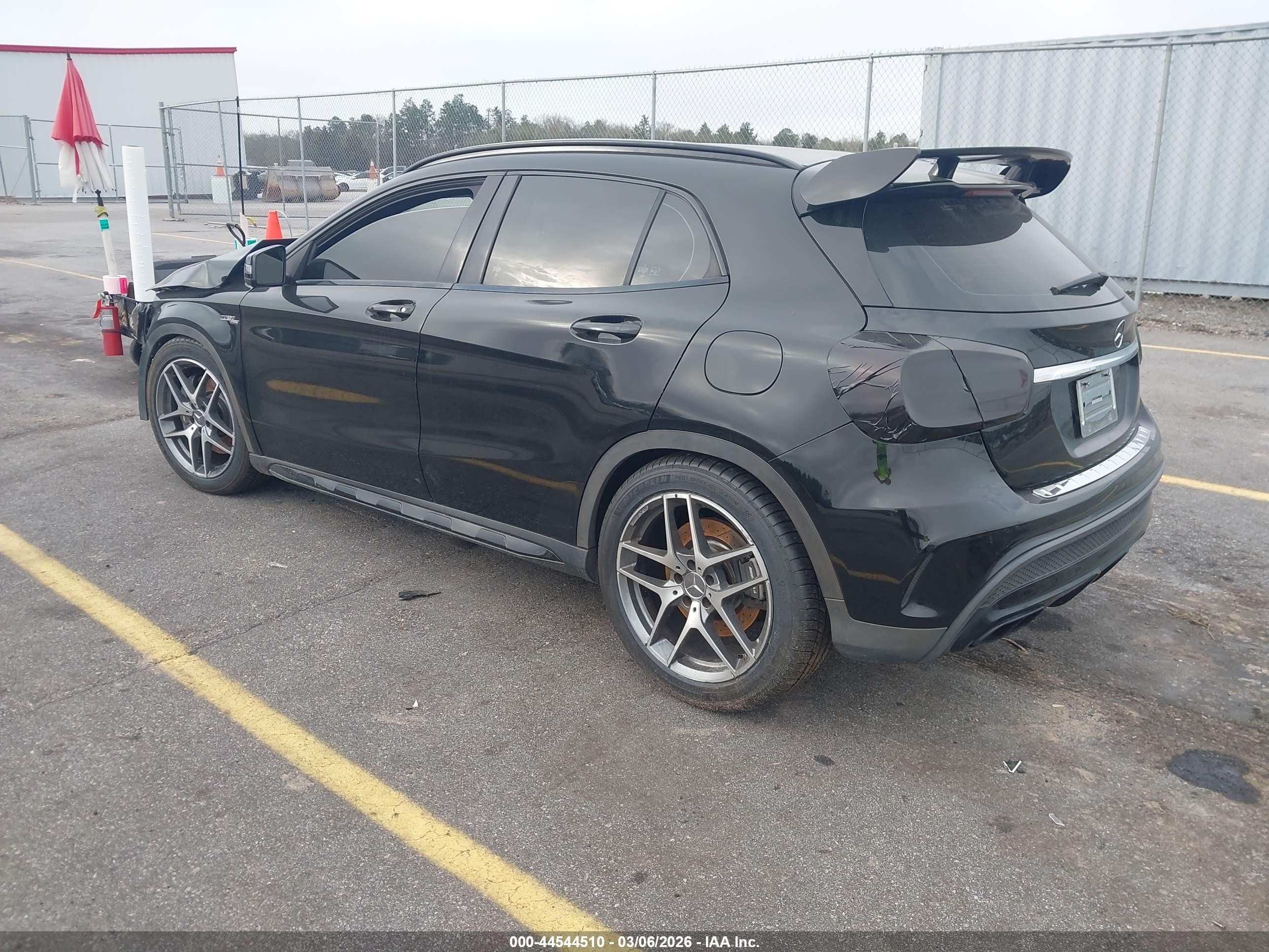 2015 Mercedes-benz Gla 45 Amg 4matic Black vin: WDDTG5CB0FJ046116