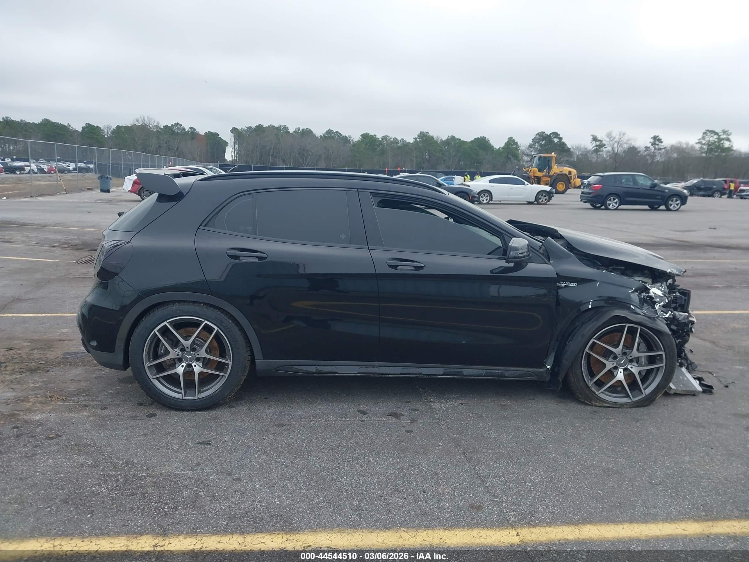 2015 Mercedes-benz Gla 45 Amg 4matic Black vin: WDDTG5CB0FJ046116