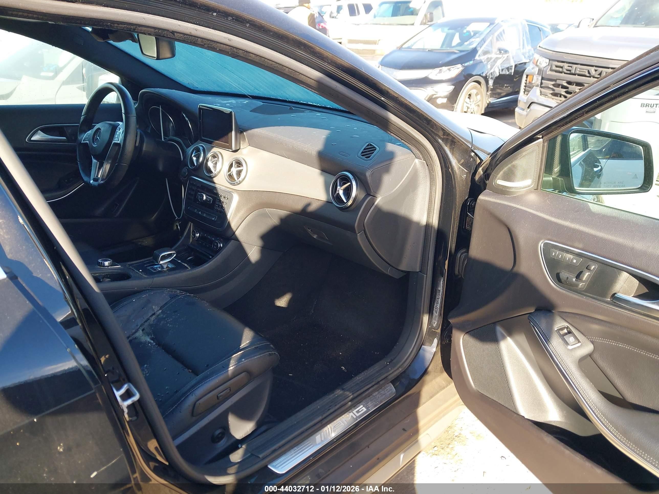 2015 Mercedes-benz Gla 45 Amg 4matic Black vin: WDDTG5CB4FJ135350