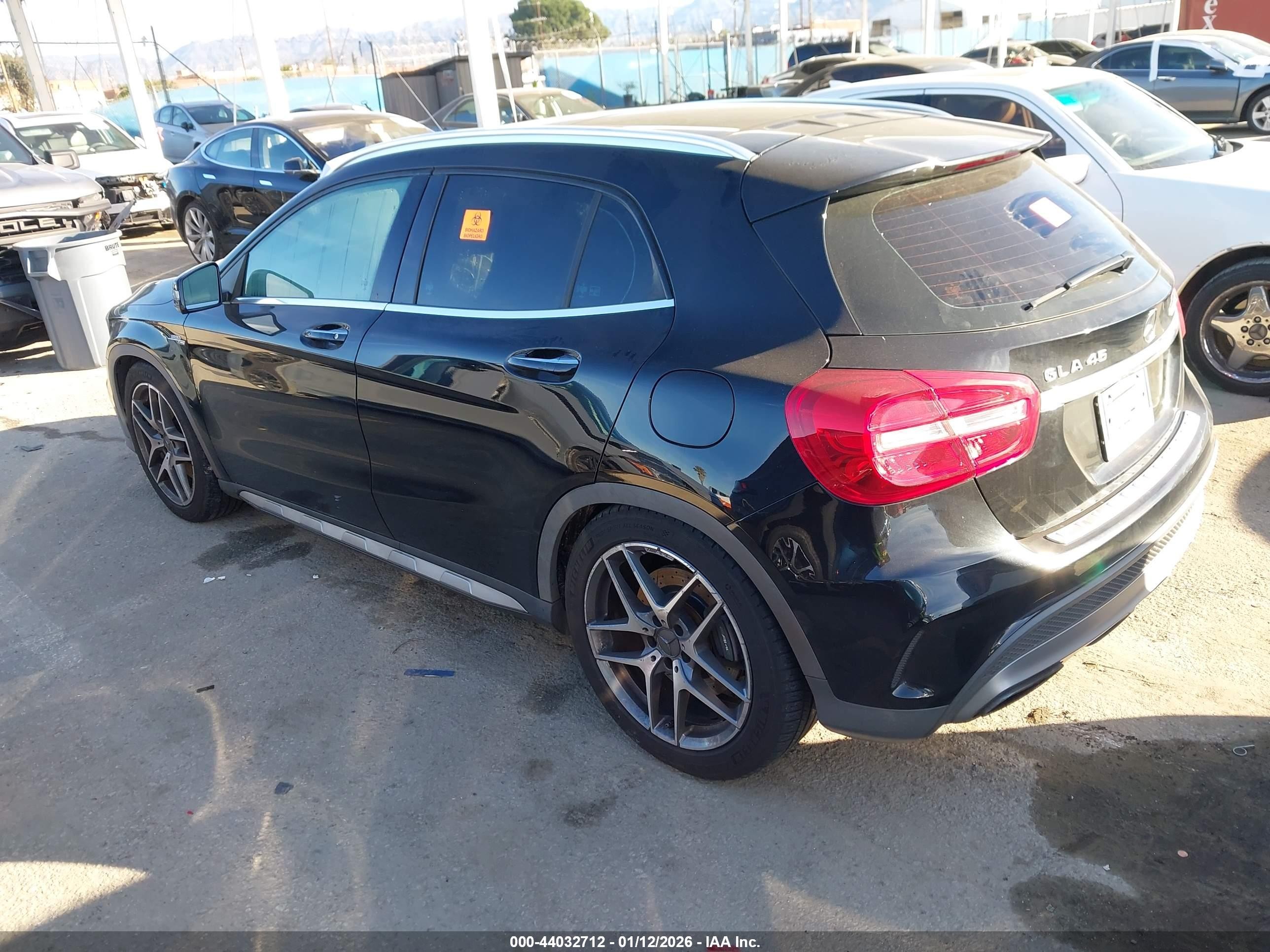2015 Mercedes-benz Gla 45 Amg 4matic Black vin: WDDTG5CB4FJ135350