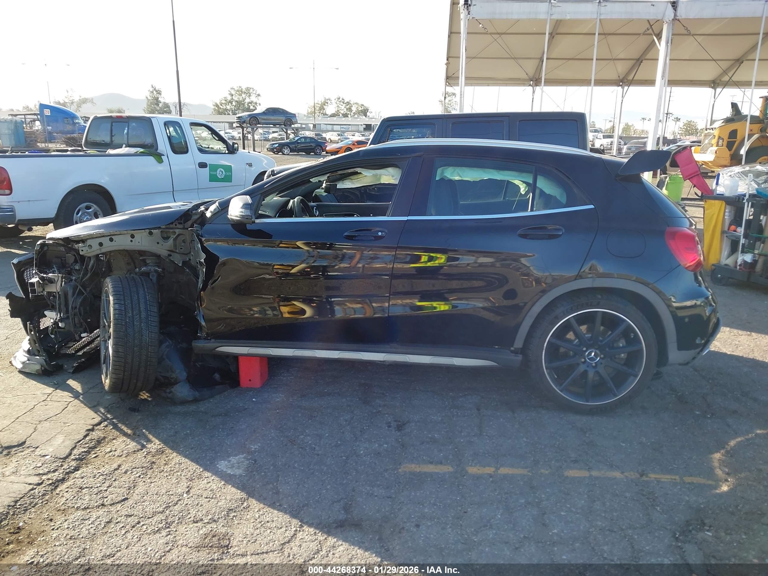 2015 Mercedes-benz Gla 45 Amg 4matic Black vin: WDDTG5CB5FJ056379