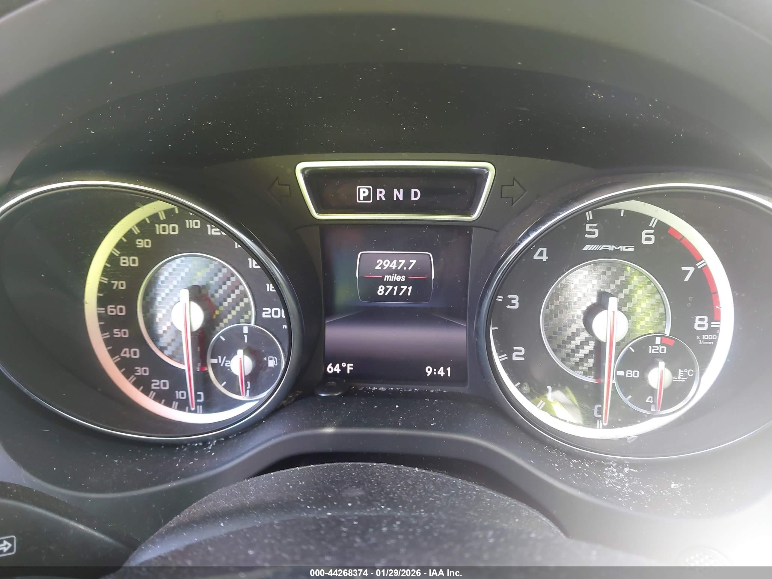 2015 Mercedes-benz Gla 45 Amg 4matic Black vin: WDDTG5CB5FJ056379
