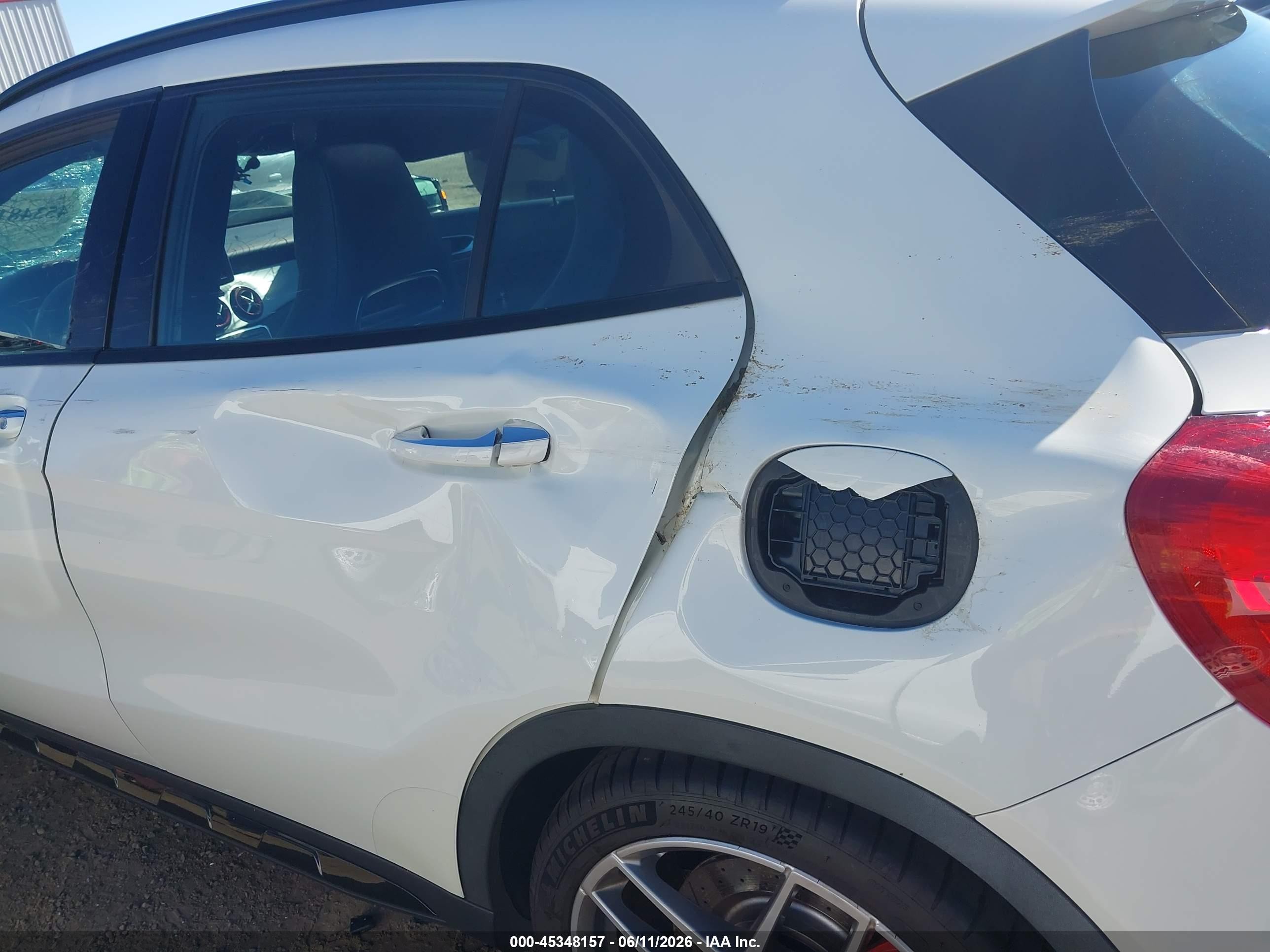 2015 Mercedes-benz Gla 45 Amg 4matic White vin: WDDTG5CB5FJ142954