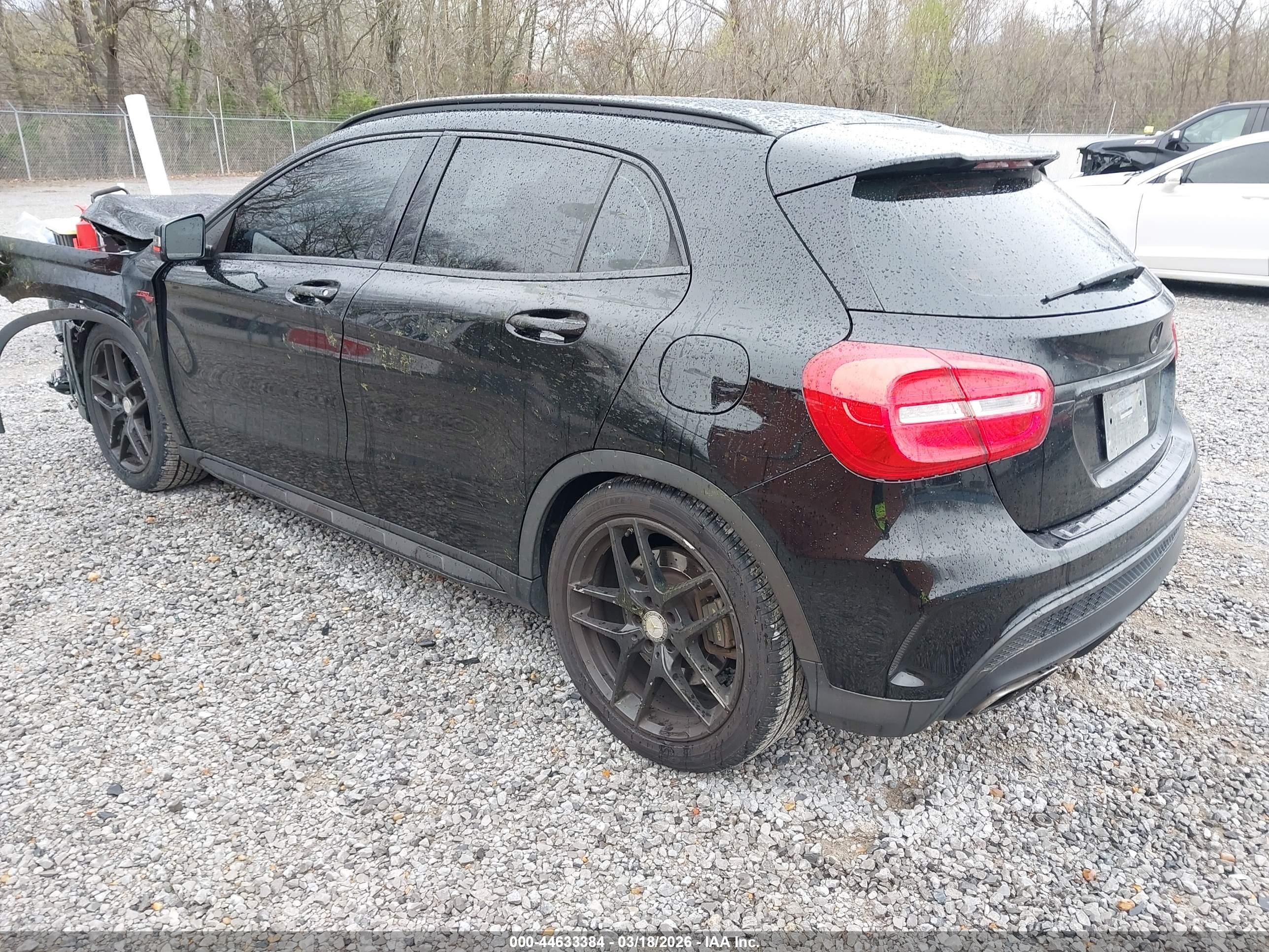 2015 Mercedes-benz Gla 45 Amg 4matic Black vin: WDDTG5CB6FJ107954