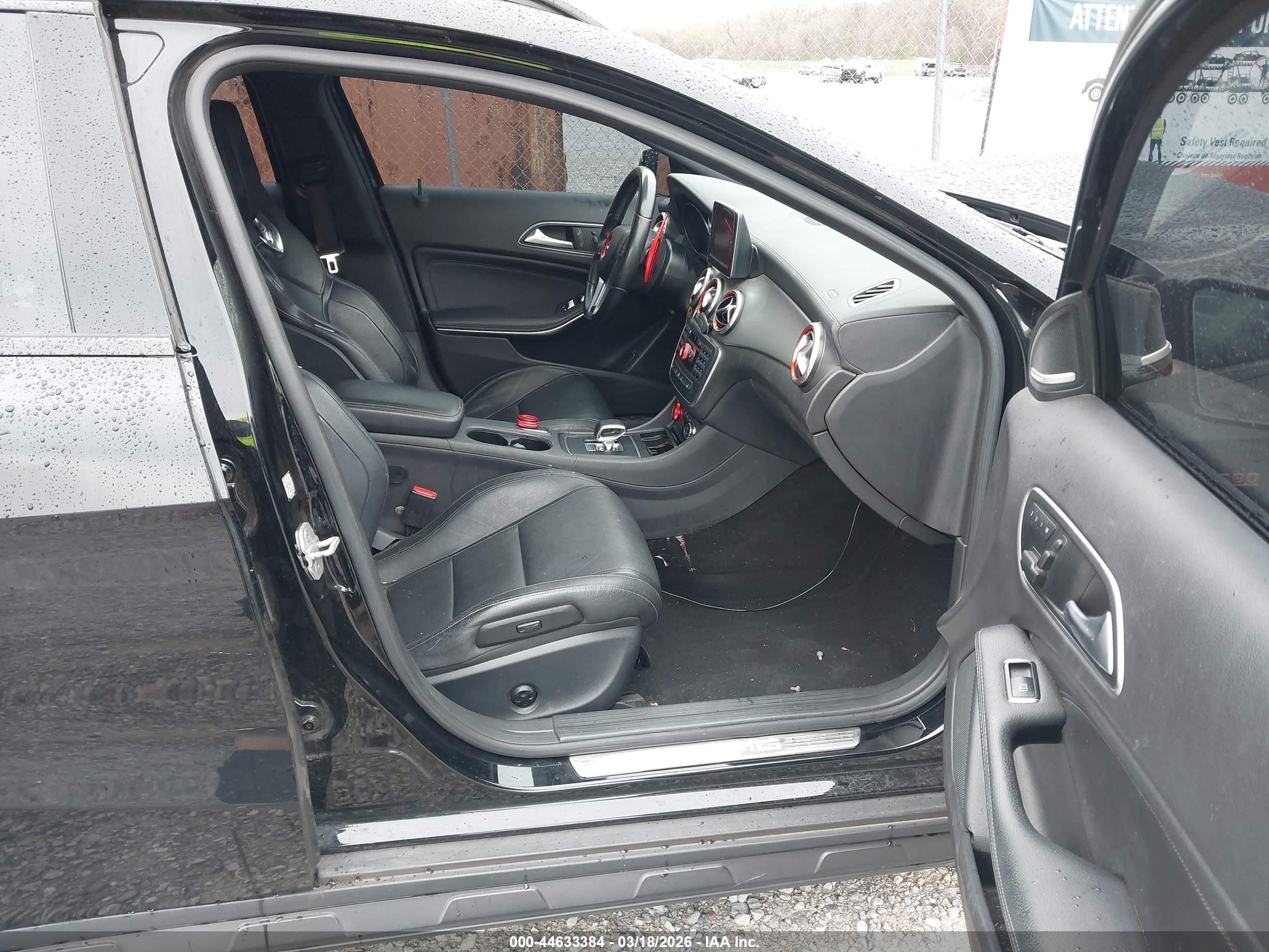 2015 Mercedes-benz Gla 45 Amg 4matic Black vin: WDDTG5CB6FJ107954