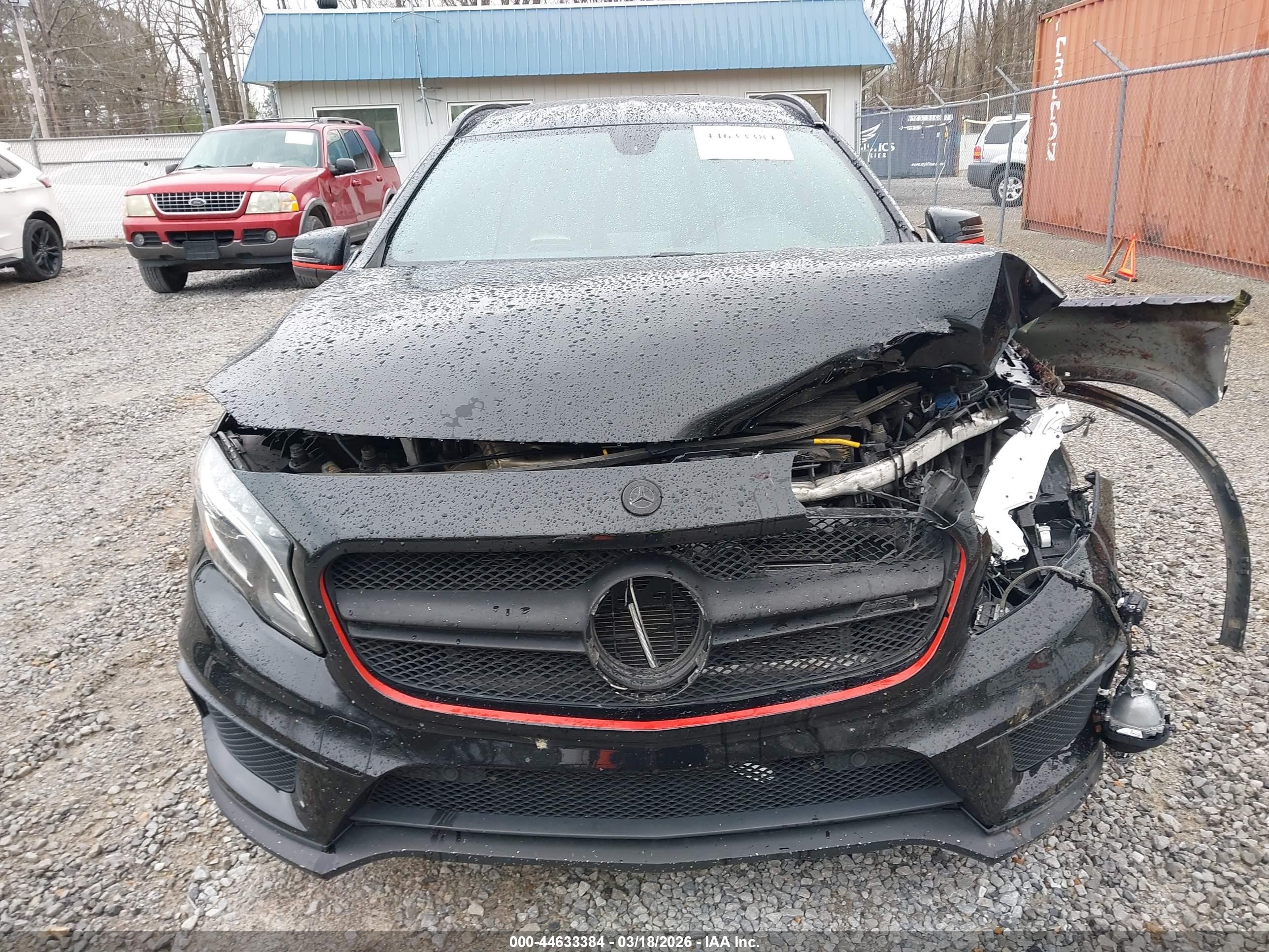 2015 Mercedes-benz Gla 45 Amg 4matic Black vin: WDDTG5CB6FJ107954