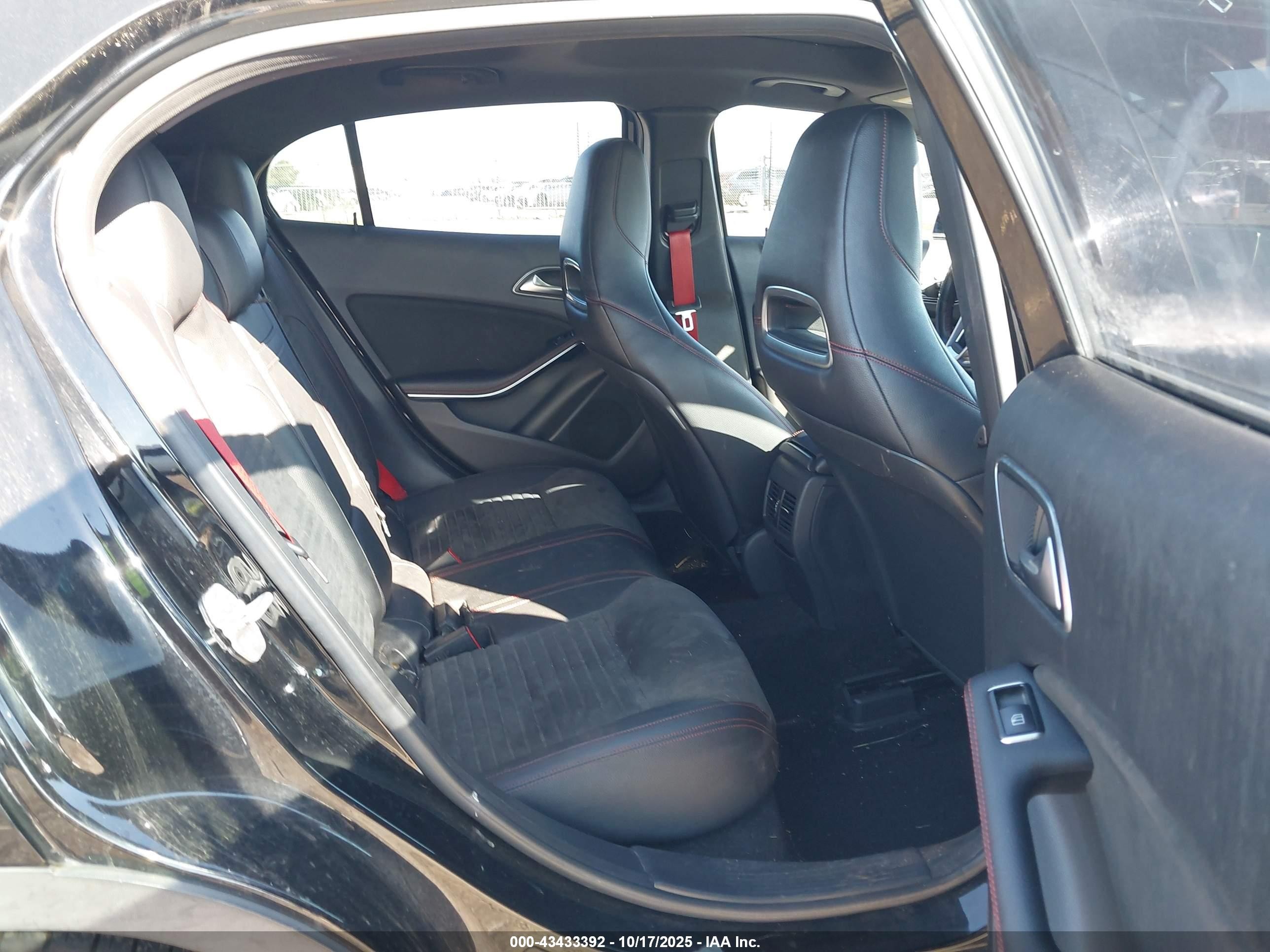 2015 Mercedes-benz Gla 45 Amg 4matic Black vin: WDDTG5CBXFJ055132