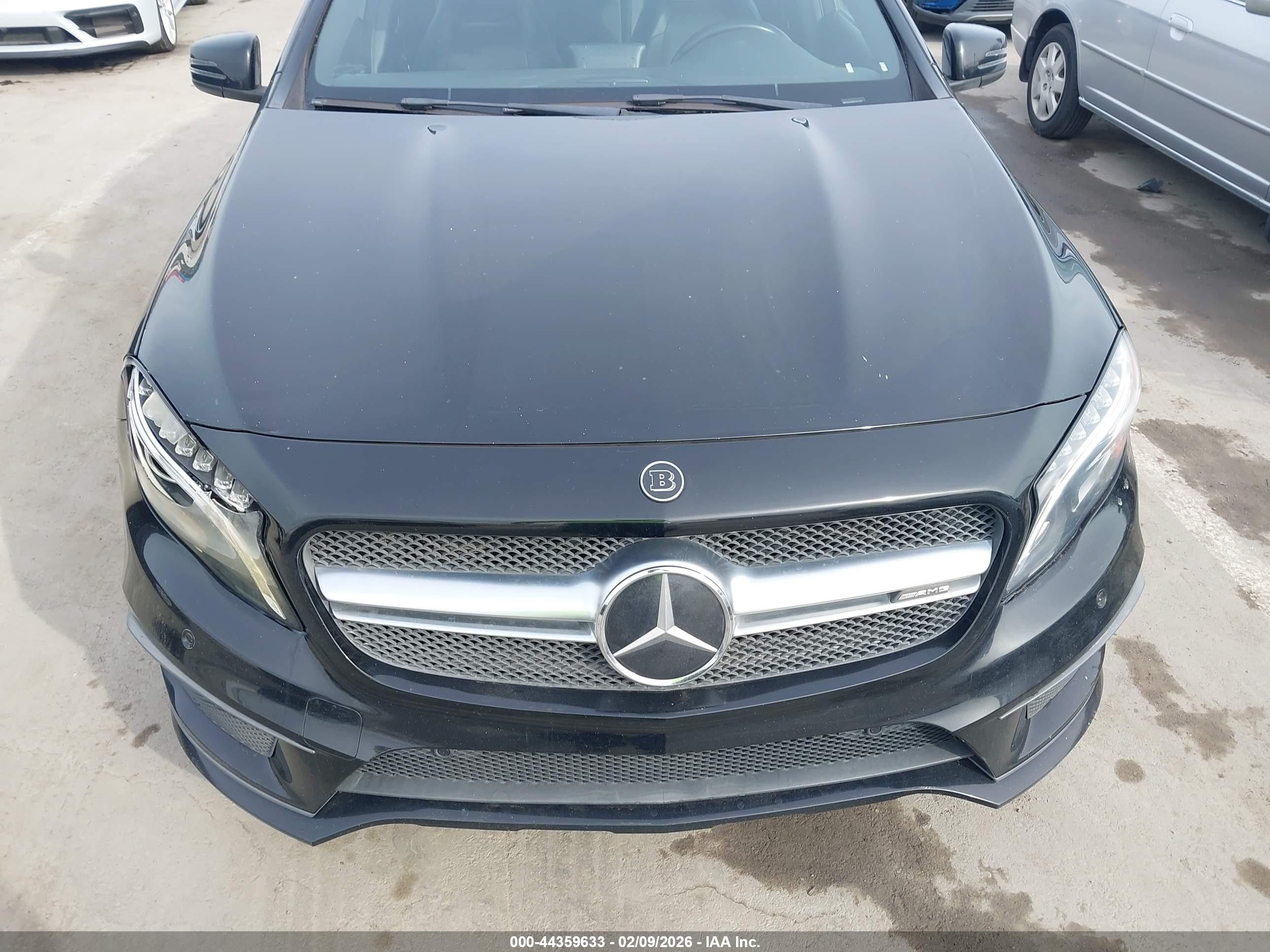 2015 Mercedes-benz Gla 45 Amg 4matic Black vin: WDDTG5CBXFJ061769