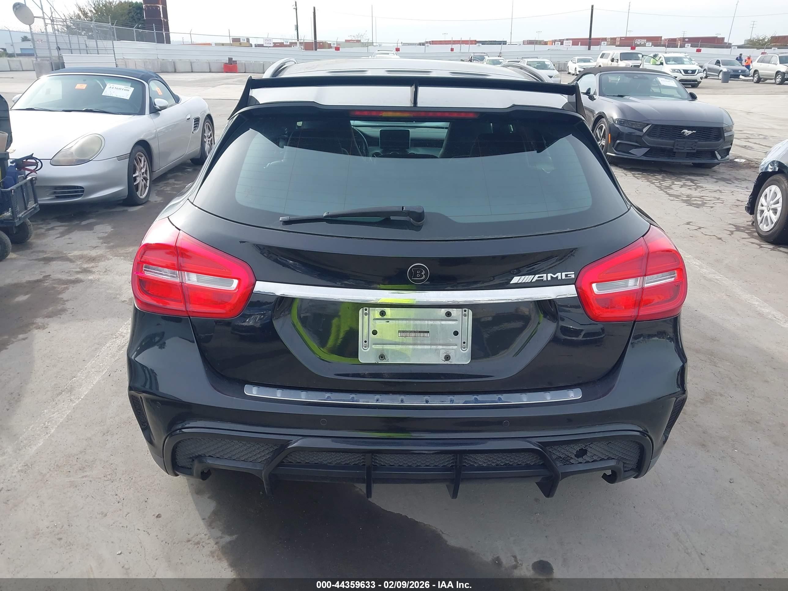 2015 Mercedes-benz Gla 45 Amg 4matic Black vin: WDDTG5CBXFJ061769