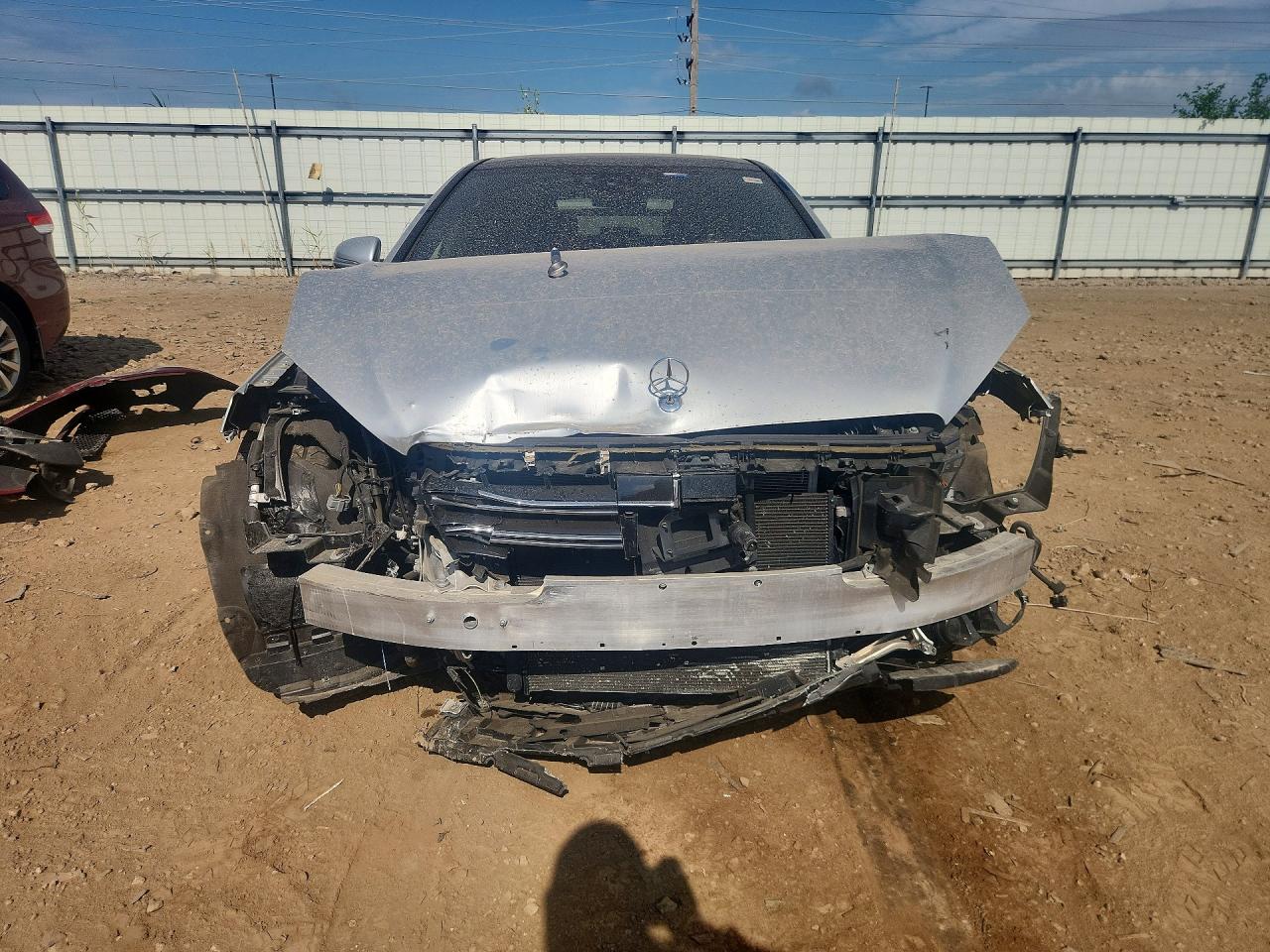 2018 Mercedes-benz S 450 4matic Silver vin: WDDUG6EB4JA350002